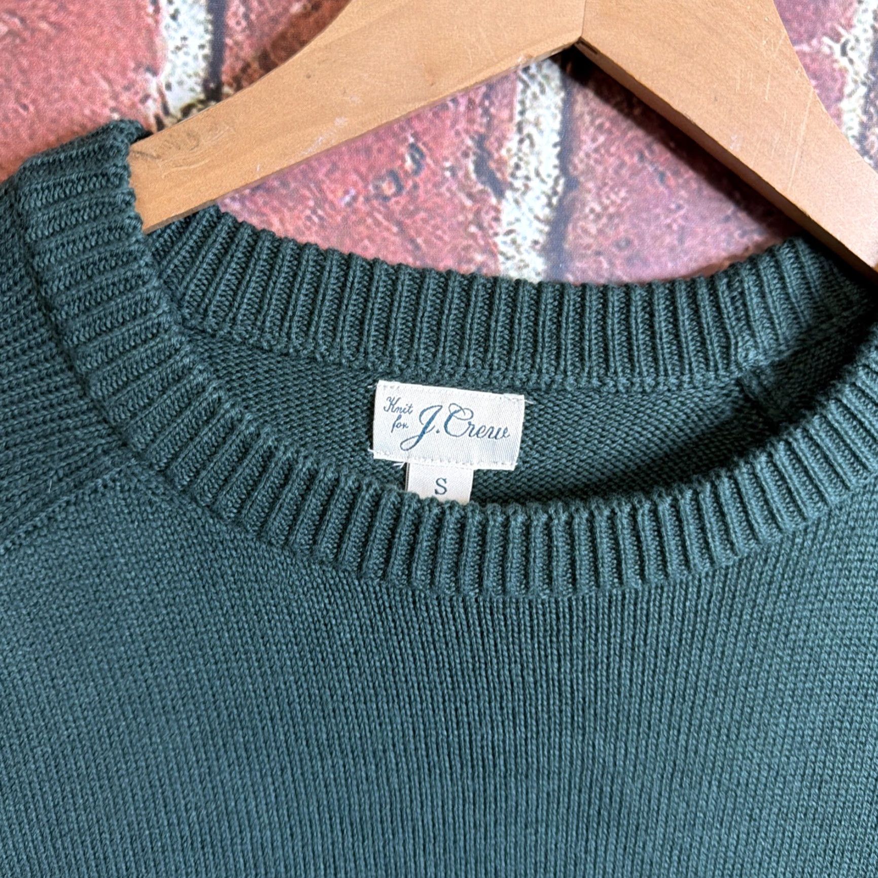 J.Crew J.Crew Crewneck Sweater Mens Small Green Fall Size US S / EU 44-46 / 1 - 2 Thumbnail