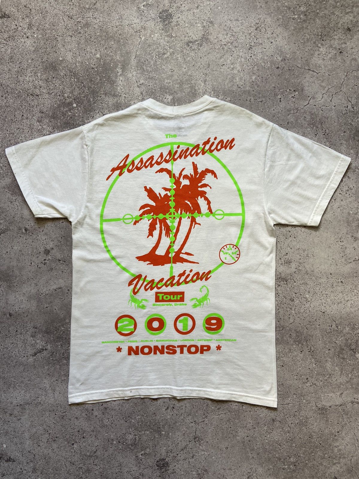 Band Tees × Drake DRAKE Assassination Vacation 2019 Tour T-shirt Size US M / EU 48-50 / 2 - 1 Thumbnail