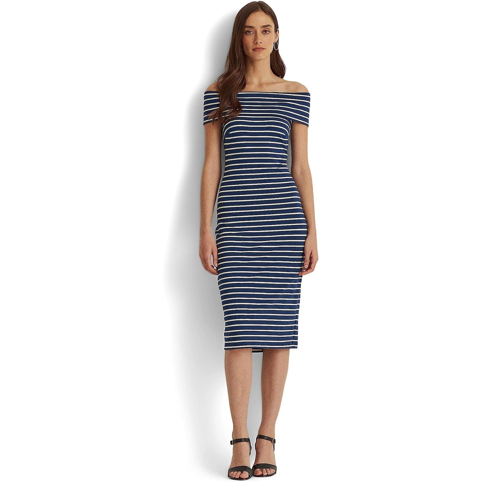 Ralph Lauren Ralph Lauren Women Jersey Off-The-Shoulder Dress Size 14 Size XL / US 12-14 / IT 48-50 - 1 Thumbnail
