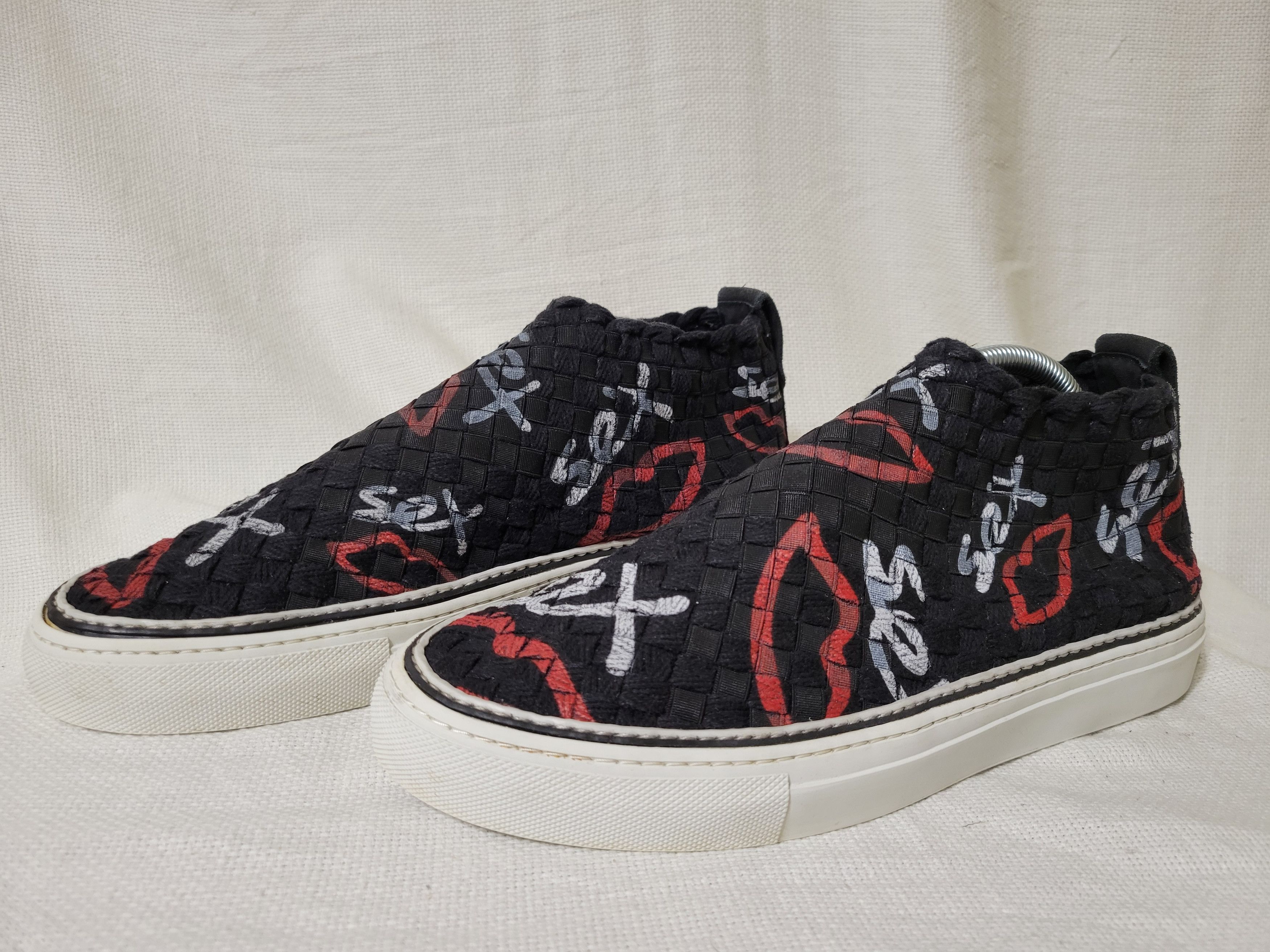 CASBIA × Sex Skateboards Hand Made Slip Ons Casbia Collaboration with Sex Skateboards Size US 11.5 / EU 44-45 - 1 Thumbnail