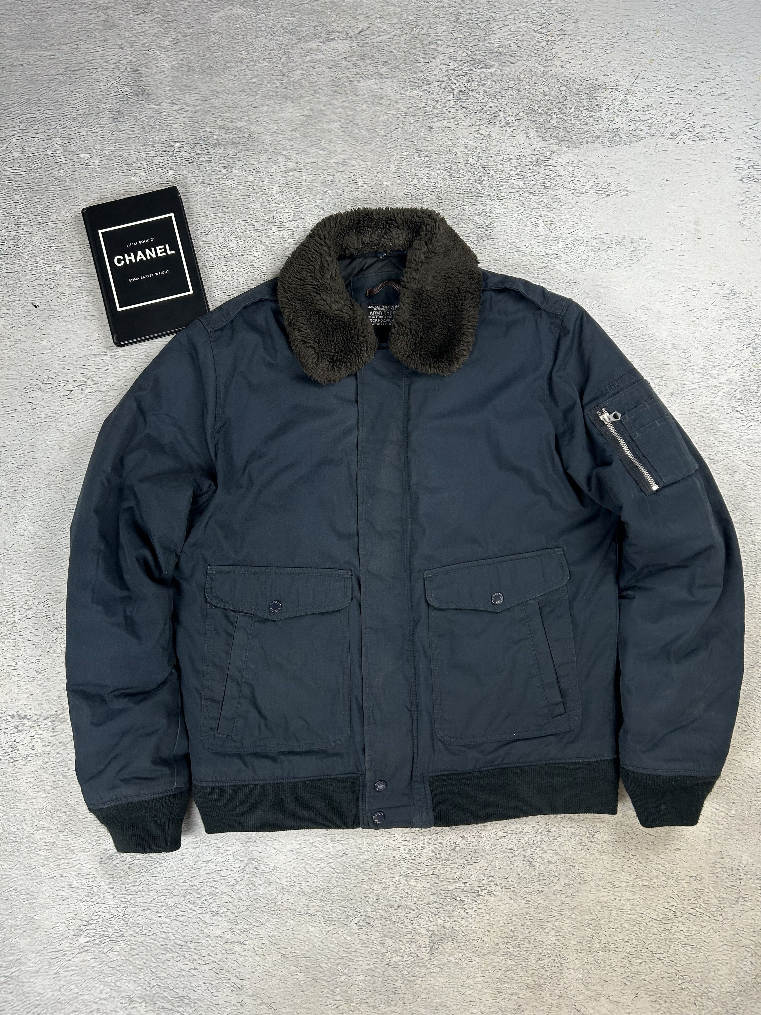 Schott × Vintage Schott vintage Bomber CWU-R Jacket Flyers Boxy Size US XL / EU 56 / 4 - 4 Thumbnail