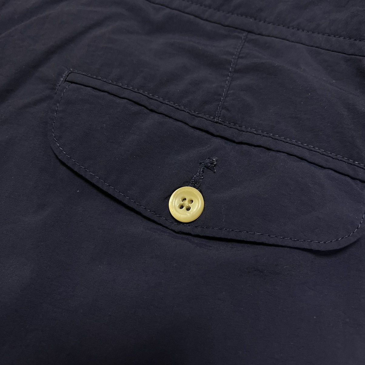 Polo Ralph Lauren × Ralph Lauren × Vintage Polo Ralph Lauren Vintage Nylon Shorts Navy Size US 34 / EU 50 - 17 Thumbnail