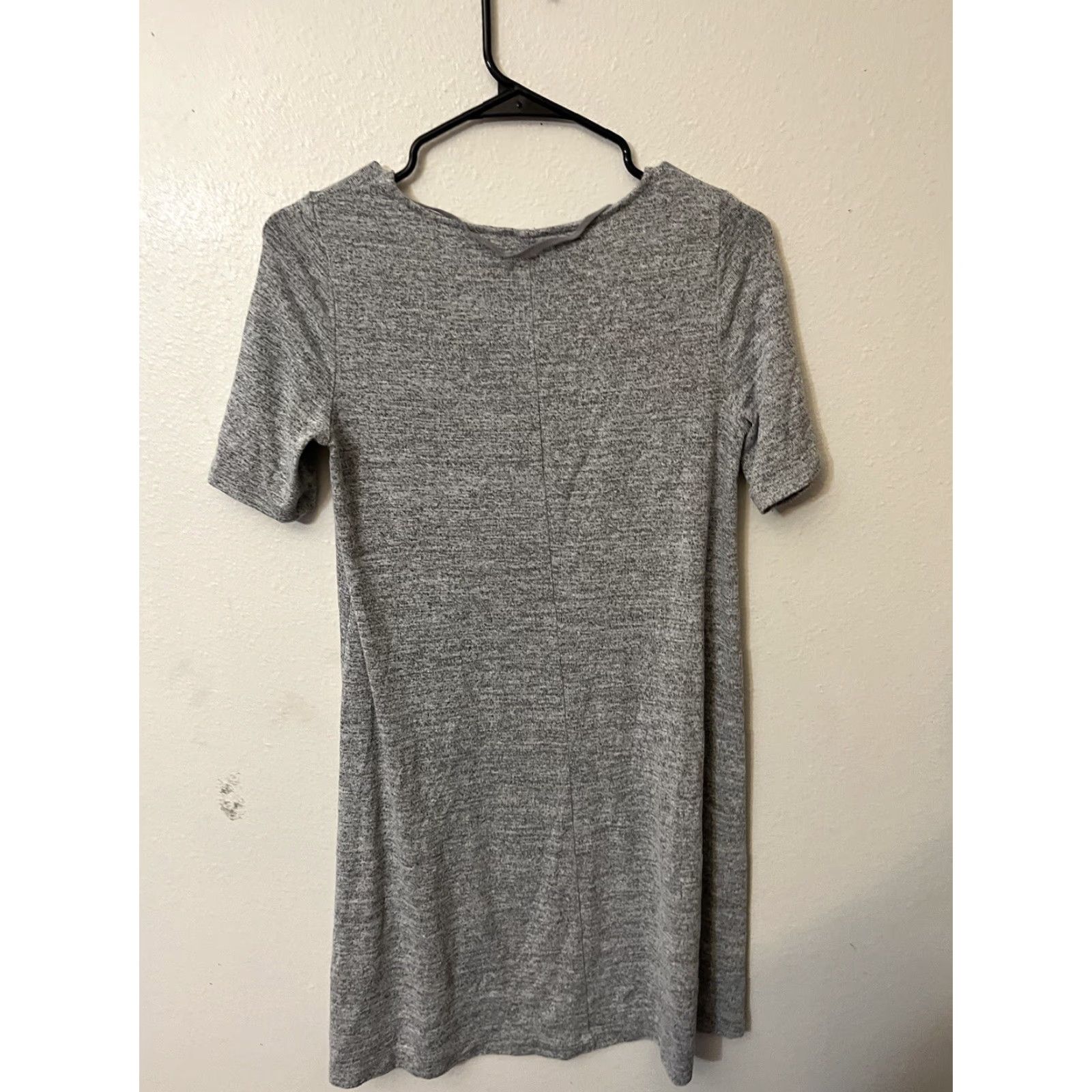Gap Gap Dress S Women Gray Casual Petites Solid Size S / US 4 / IT 40 - 2 Thumbnail