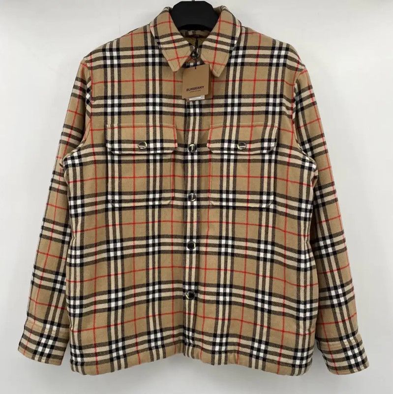 Burberry Burberry Color Block Cotton Long Sleeve Jacket Size US M / EU 48-50 / 2 - 1 Thumbnail