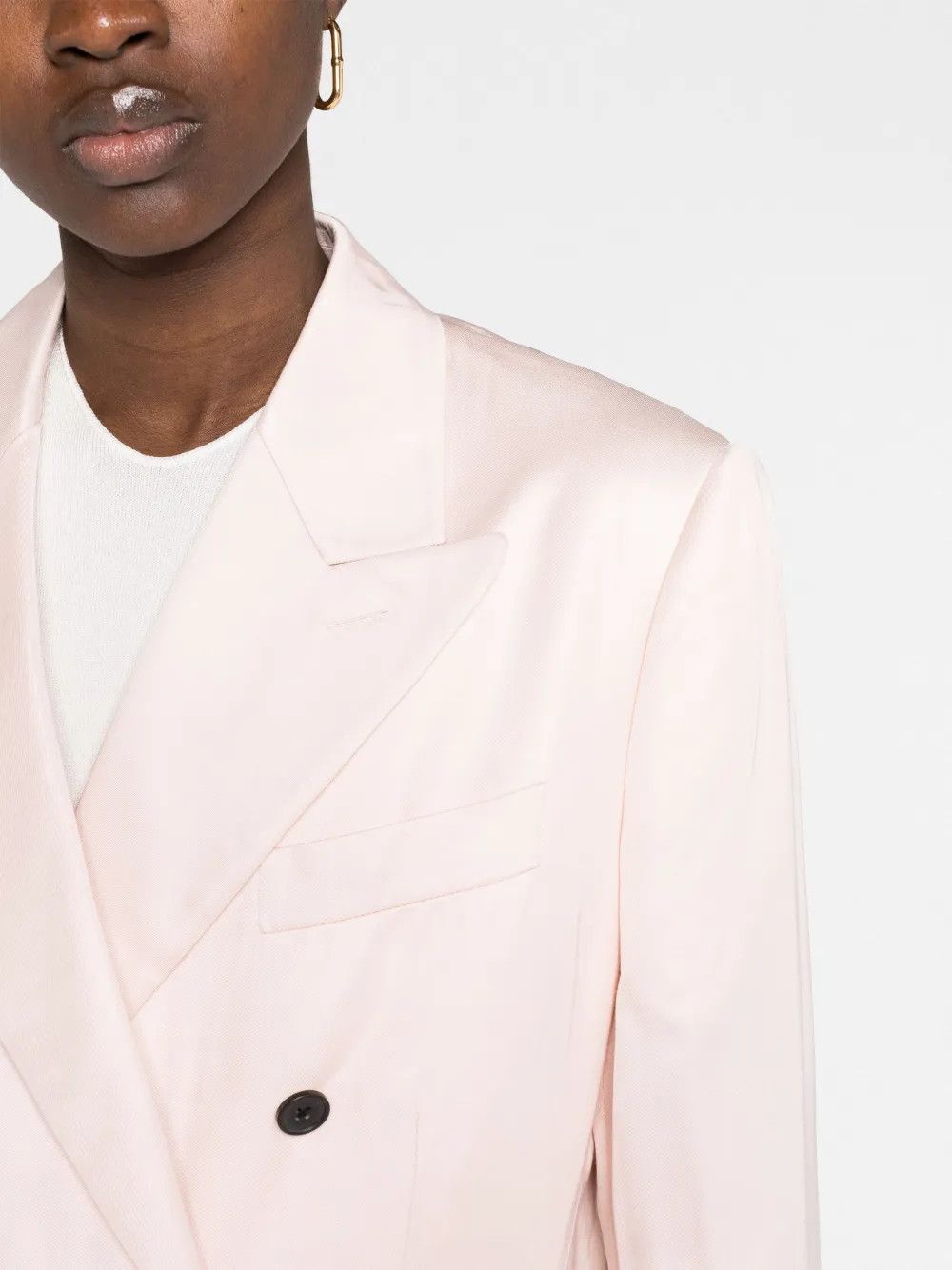 Tom Ford o1y0126 Blazer in Light Pink Size XS / US 0-2 / IT 36-38 - 2 Thumbnail