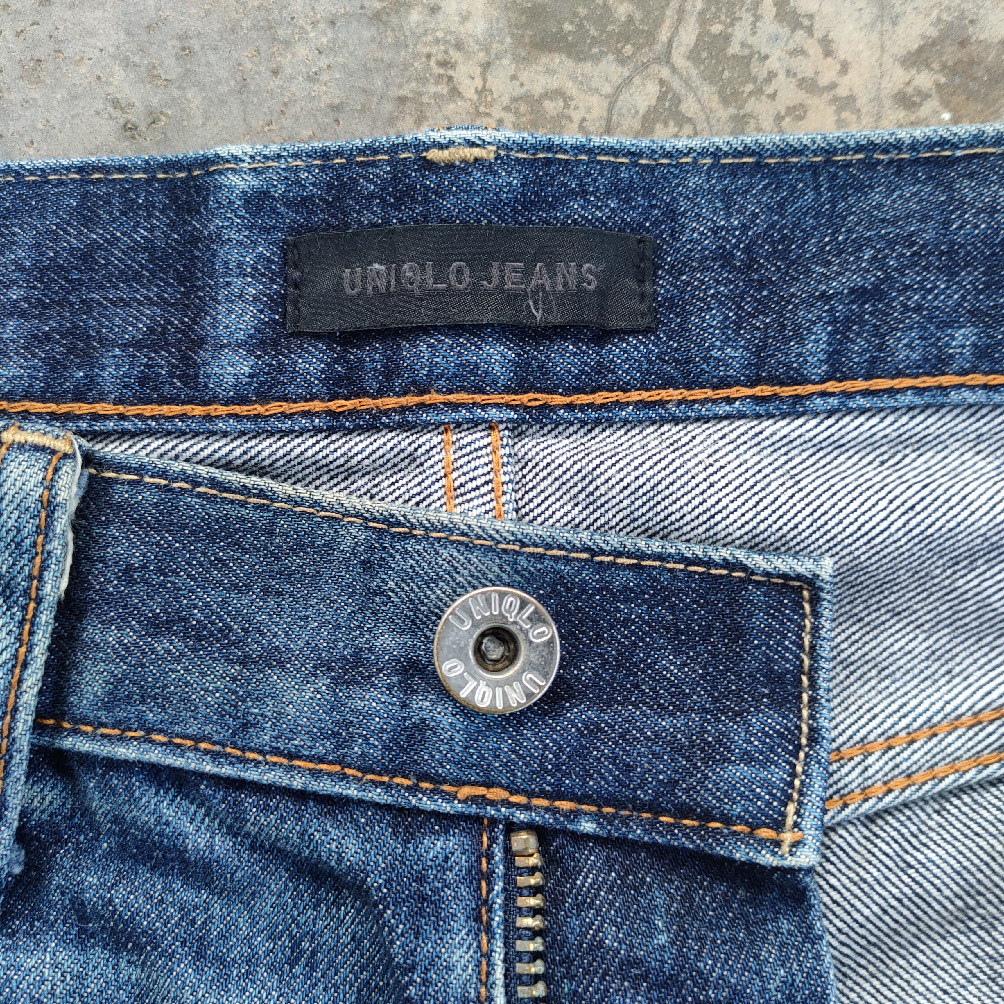 Japanese Brand × Jean × Vintage W33 VINTAGE JAPANESE FADED JEANS DENIM PANTS Size US 33 - 9 Thumbnail