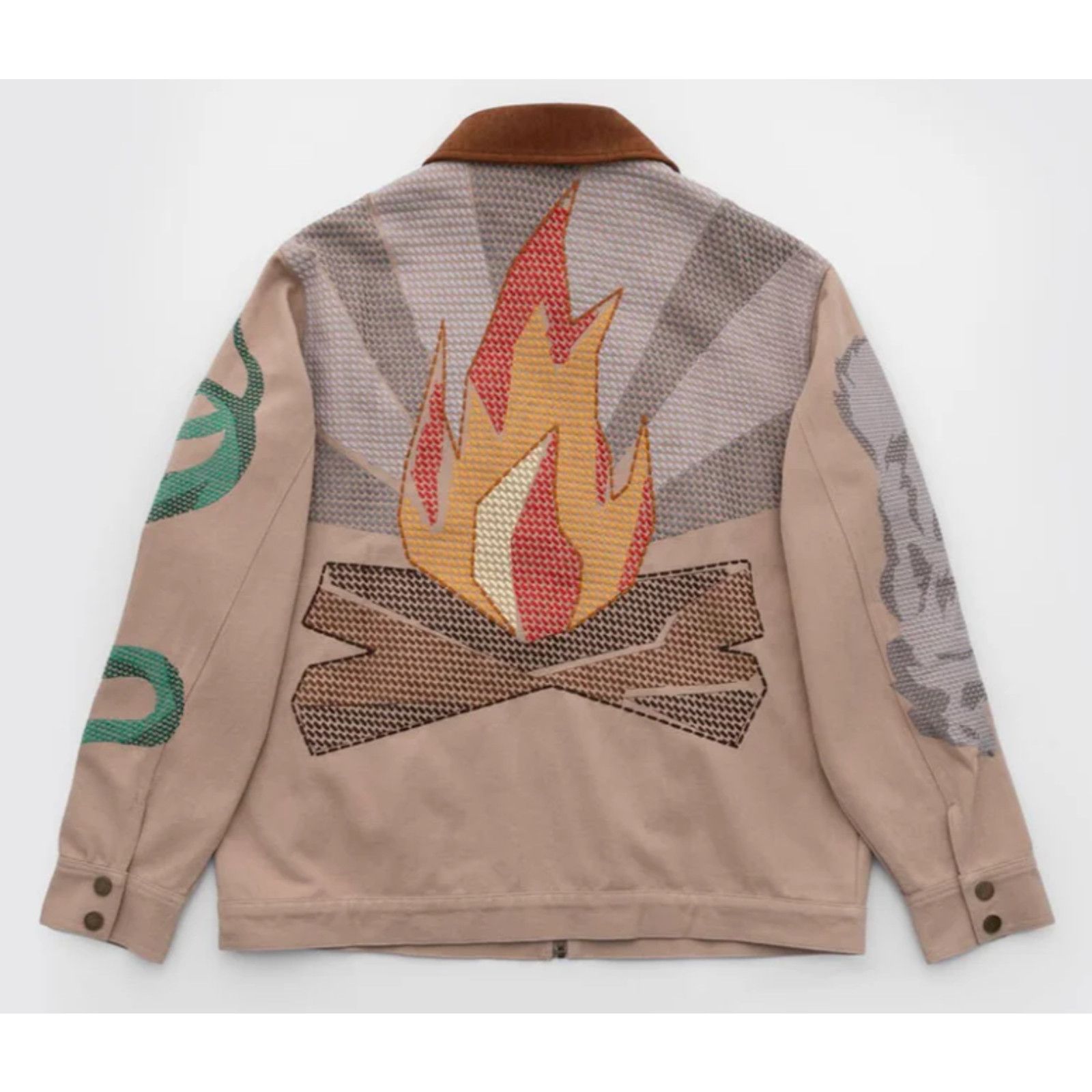 Other Reves Duck Canvas Camp Trucker Jacket XL NWOT MSRP $260 Size US XL / EU 56 / 4 - 4 Thumbnail