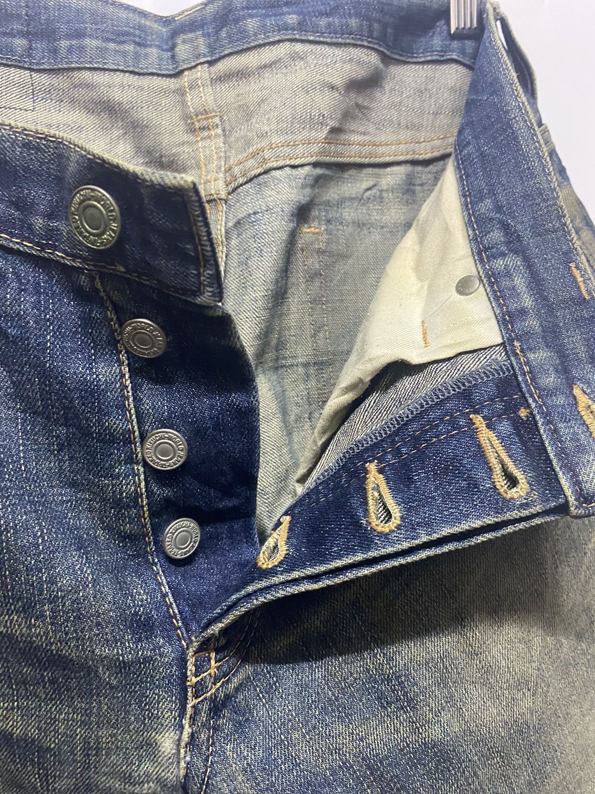 Japanese Brand × Takeo Kikuchi Takeo Kikuchi Distressed Denim Jeans Pants Japan Size US 34 / EU 50 - 11 Thumbnail