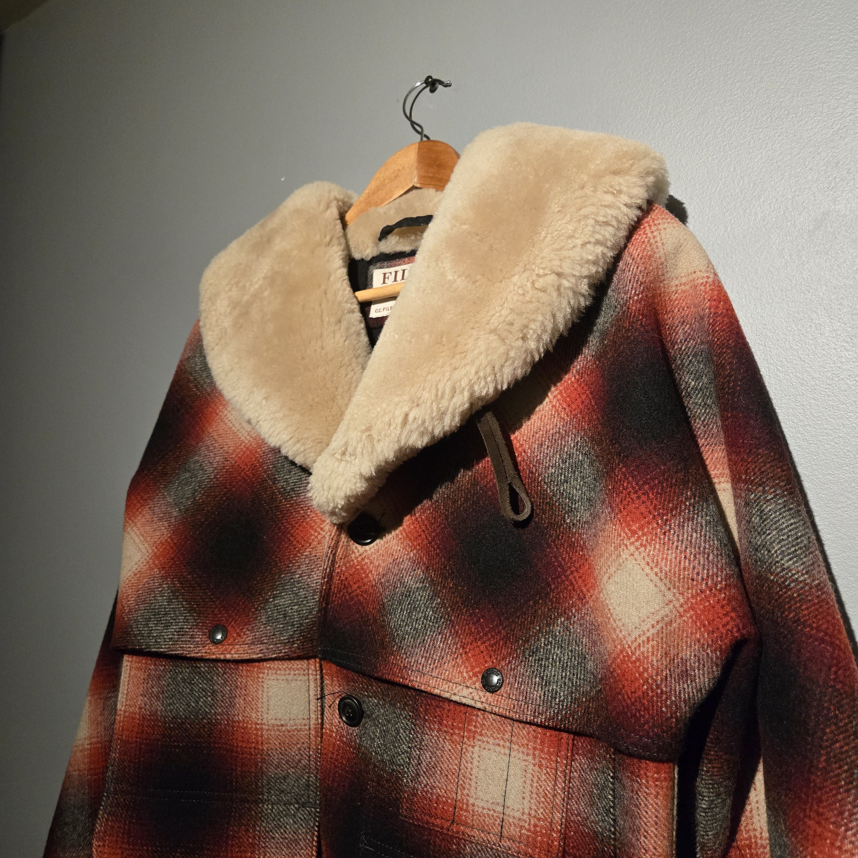 Filson Rare 2017 Red/Cream Plaid Colourway Filson Packer Coat Size US XS / EU 42 / 0 - 3 Thumbnail