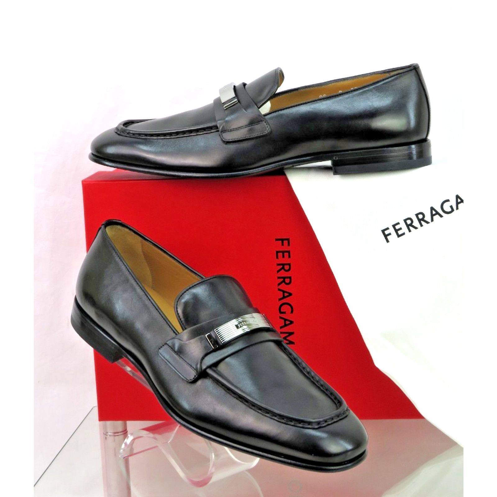 Salvatore Ferragamo Salvatore Ferragamo Scarlet Leather 