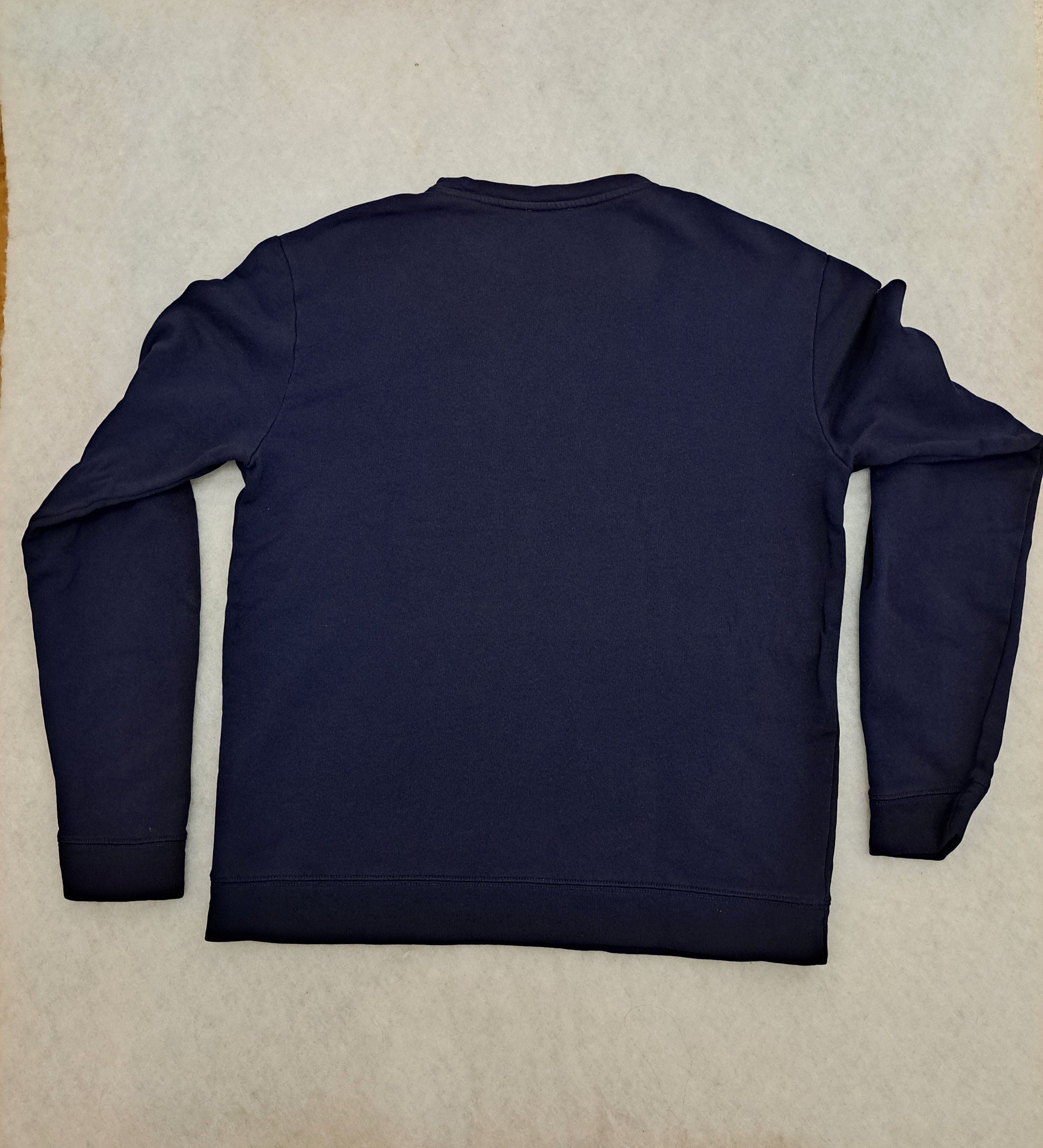 Versace Navy big logo sweatshirt Versace Collection, crewneck L Size US L / EU 52-54 / 3 - 4 Thumbnail