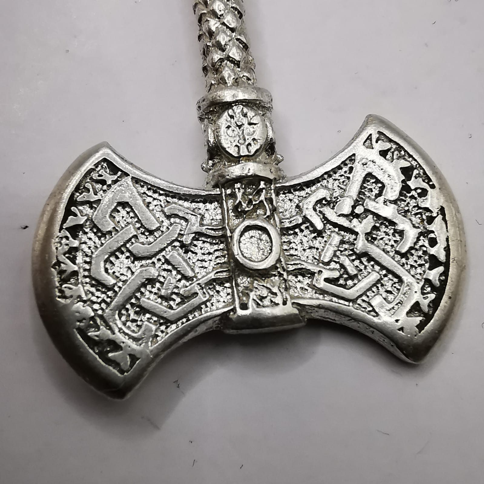 Vintage Vintage Pendant Warrior's Axe"925 Sterling Silver Jewelry Size ONE SIZE - 8 Thumbnail