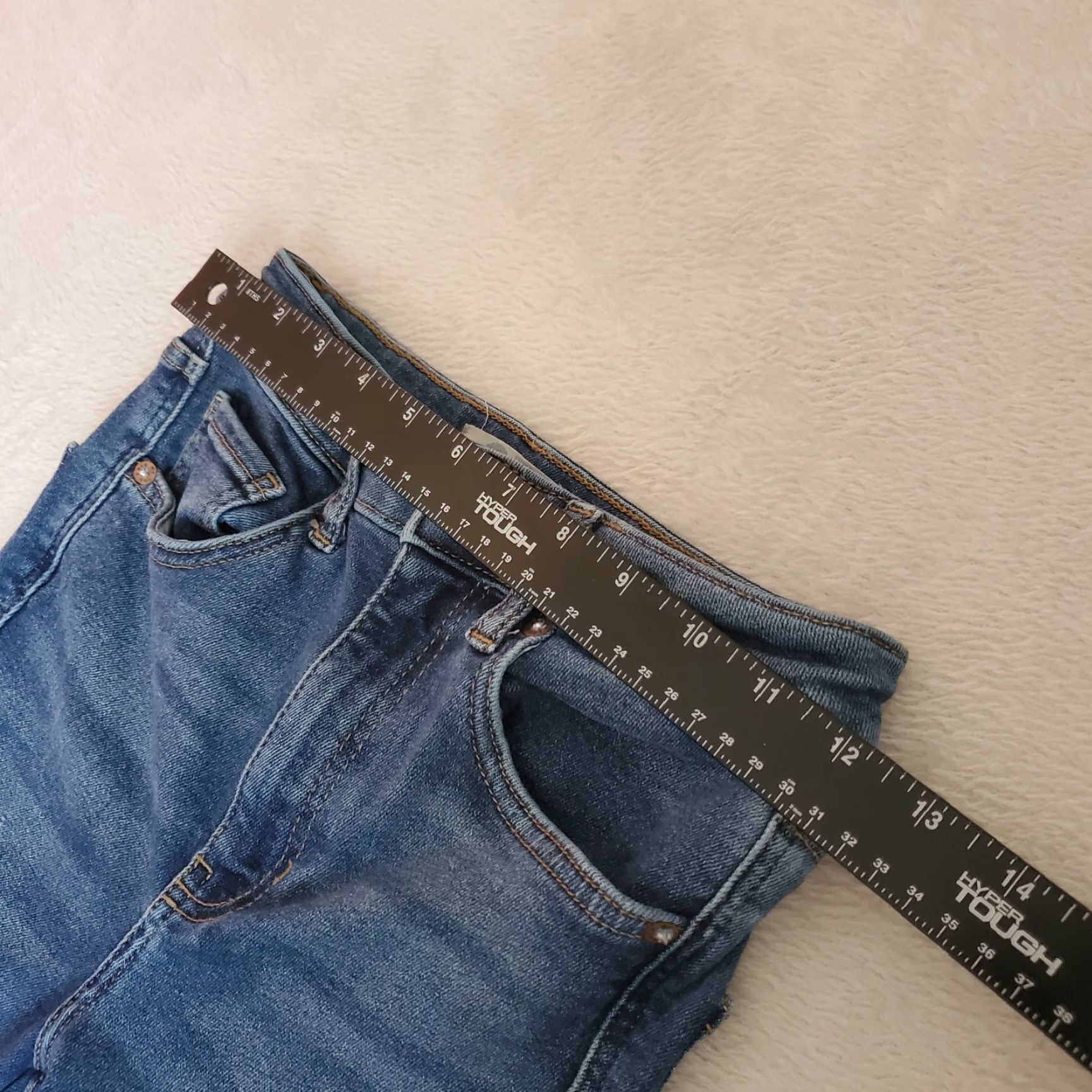 Vintage We The Free We The Free Jeans Women 25 Blue Skinny Mid Rise Raw Hem 24X27 Size 25 Denim Size 42" / US 20 - 6 Thumbnail