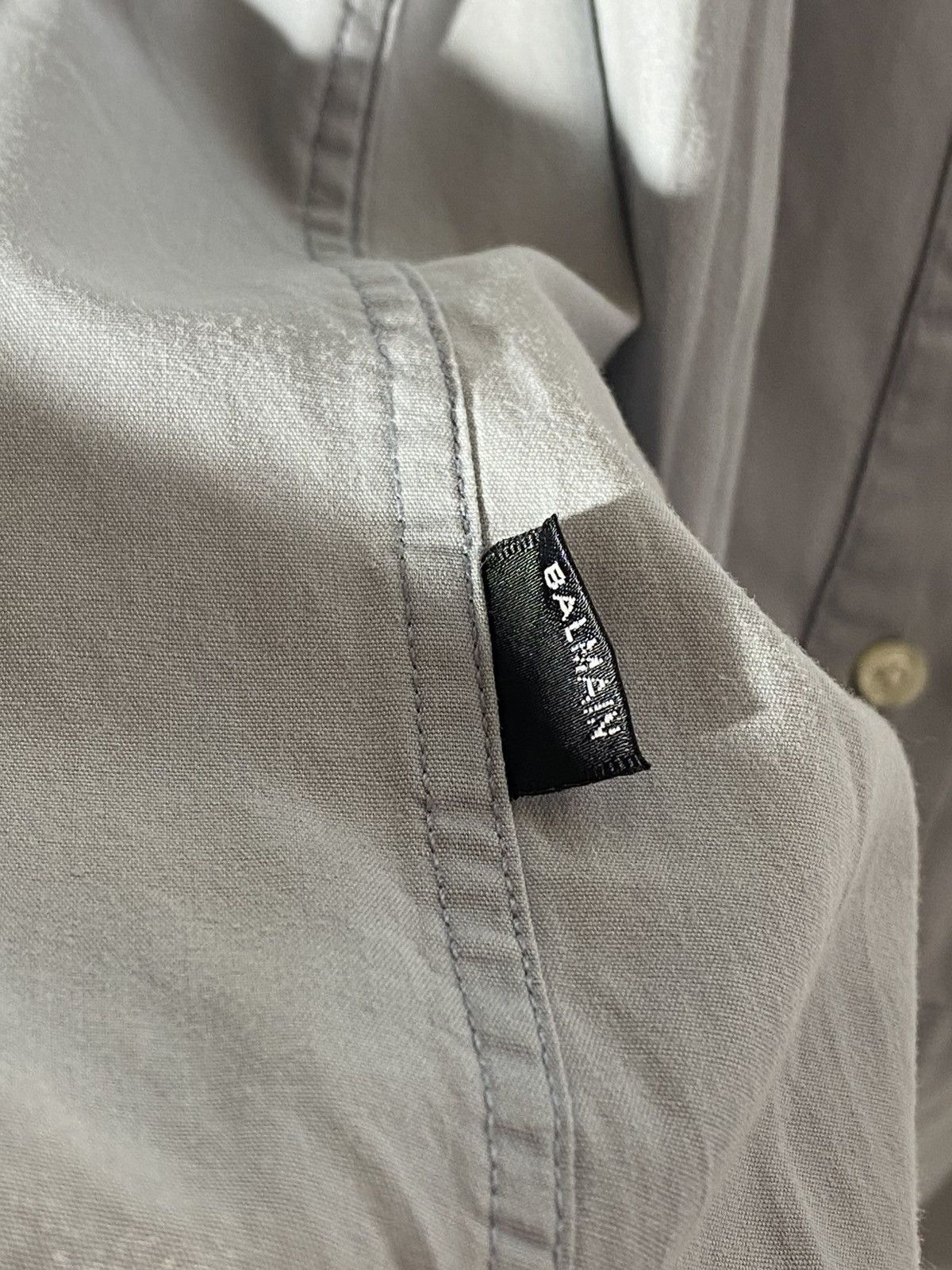 Balmain Balmain Paris Cotton Long Sleeve Shirt Size US L / EU 52-54 / 3 - 13 Thumbnail