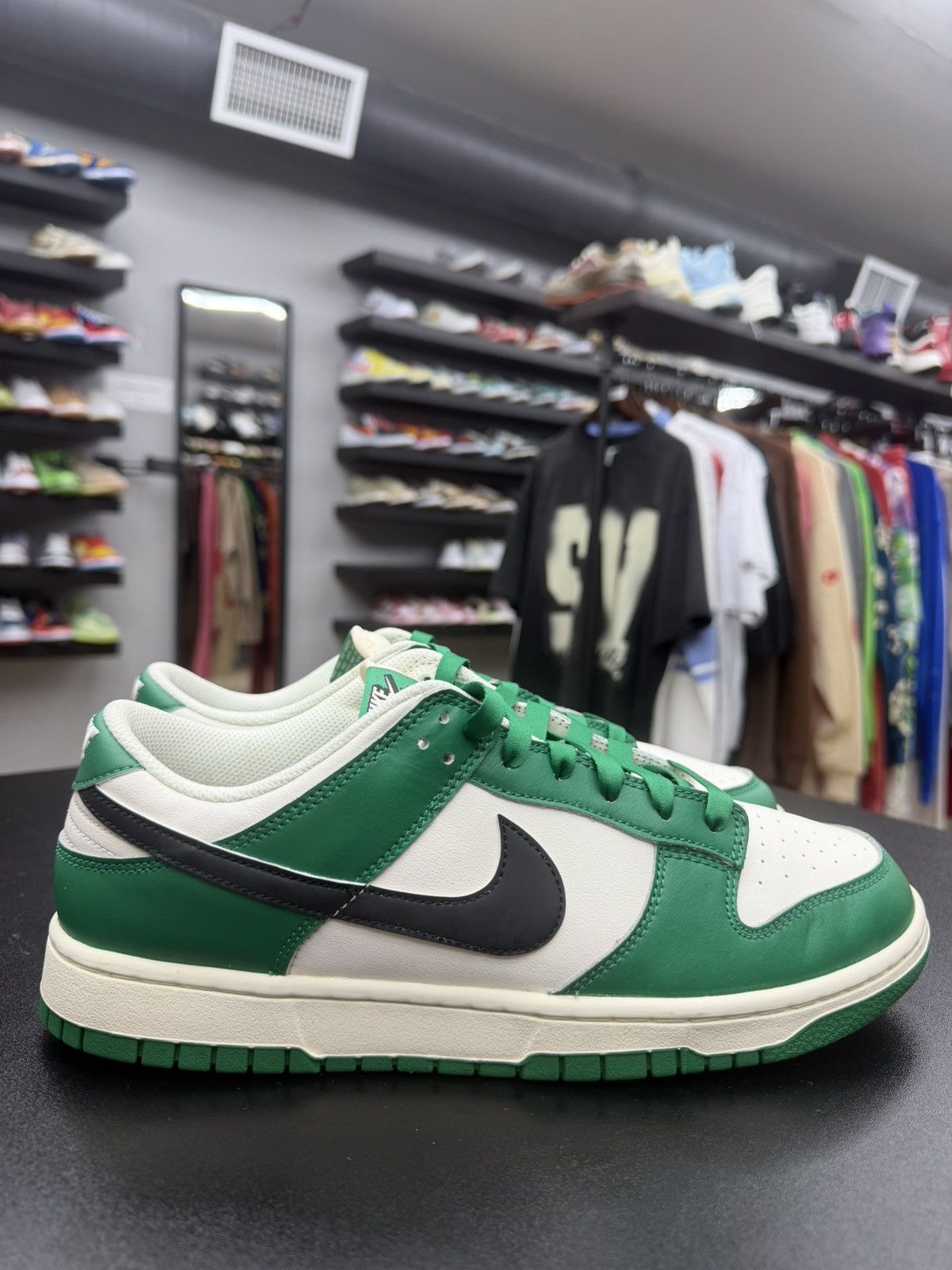 Nike Size 10.5 - Nike Dunk Low Lottery Pack Green Size US 10.5 / EU 43-44 - 3 Thumbnail