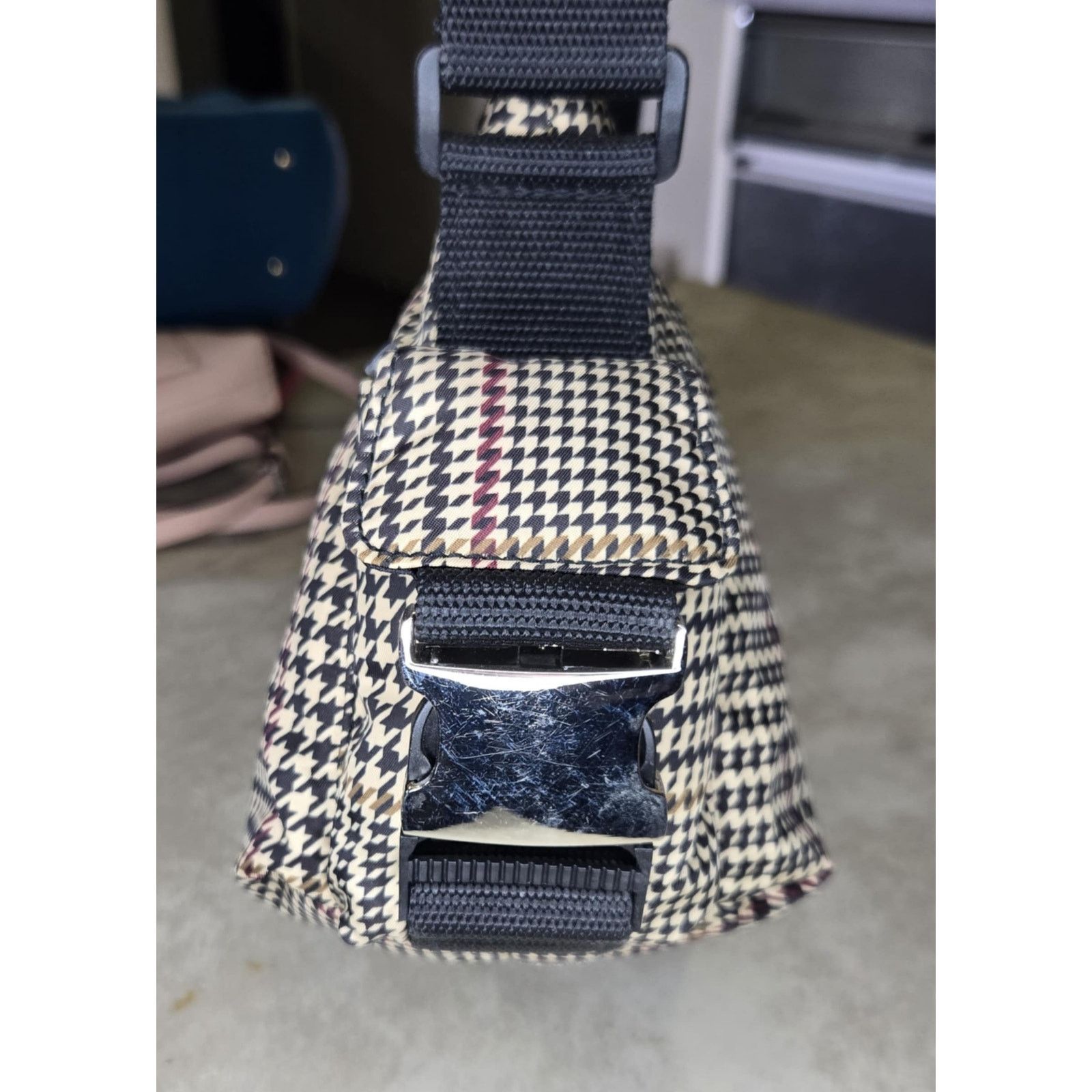 Ralph Lauren Vintage Ralph Lauren Houndstooth plaid zip up purse Size ONE SIZE - 3 Thumbnail