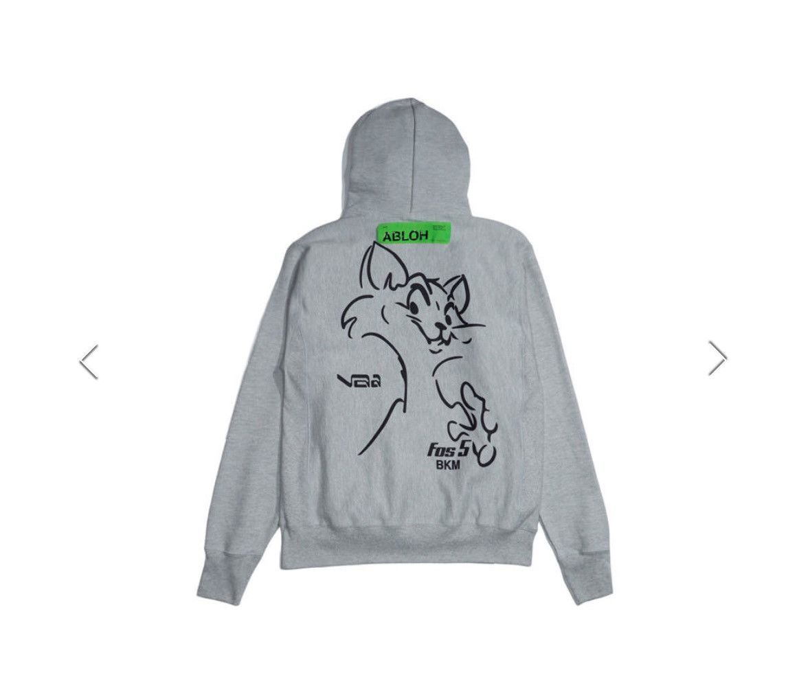 Virgil Abloh Virgil Abloh Brooklyn Museum FOS CAT Hoodie - Small Grey Size US S / EU 44-46 / 1 - 2 Thumbnail