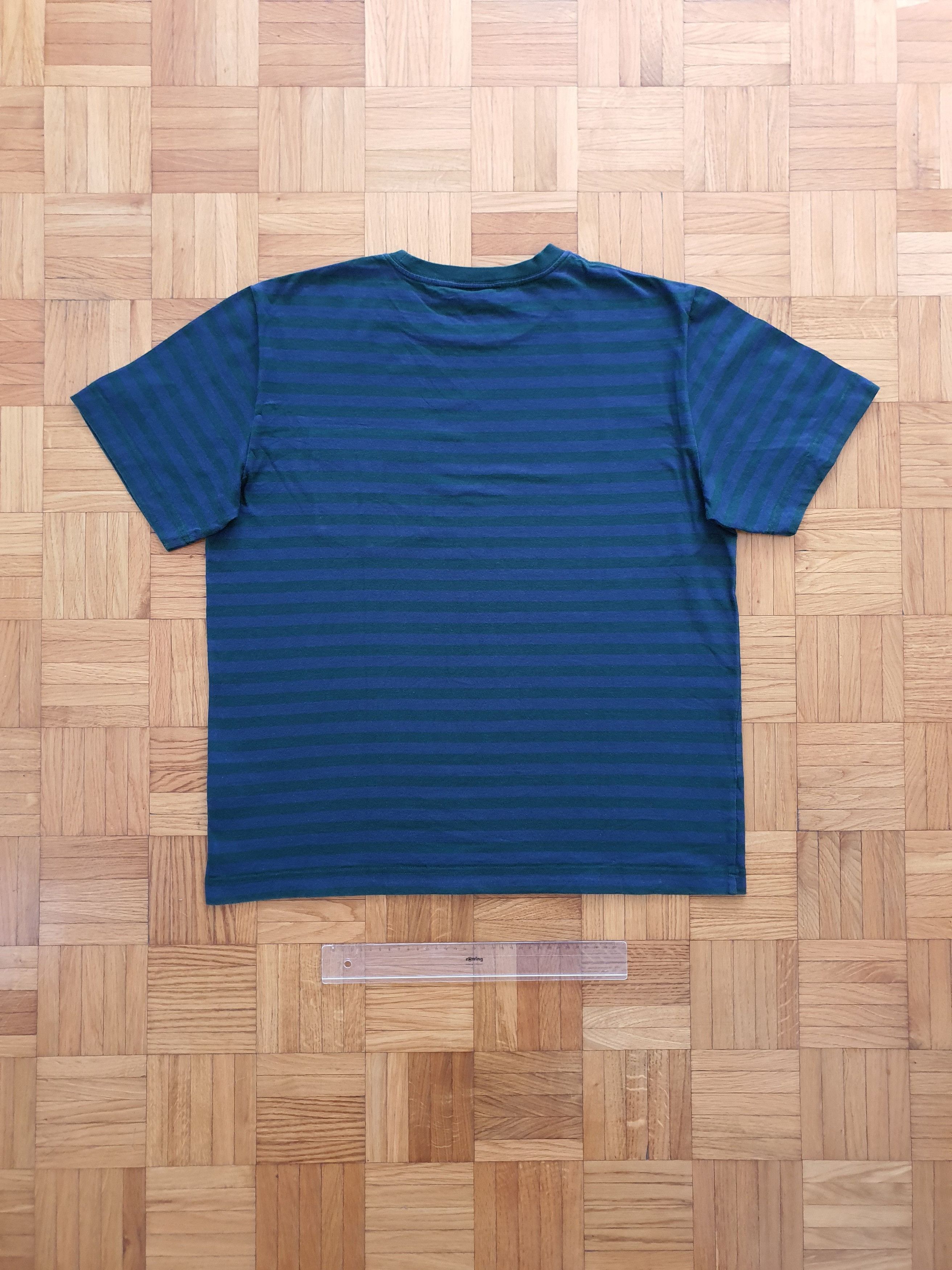 Carhartt Wip Short Sleeve Striped T-Shirt w Pocket - Mod: PARKER POCKET Size US L / EU 52-54 / 3 - 2 Thumbnail