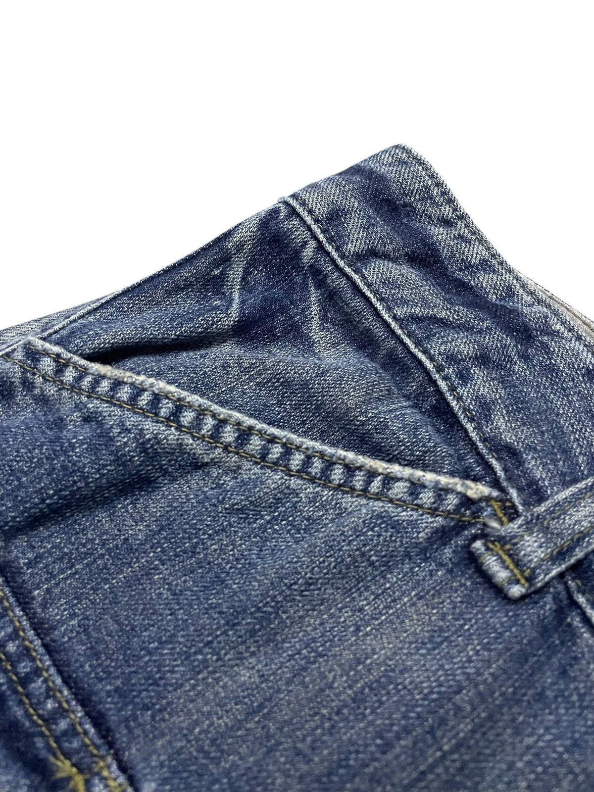 Hysteric Glamour ETBOITE Japan Cargo Flare Surplus Denim Jeans Size US 30 / EU 46 - 12 Thumbnail