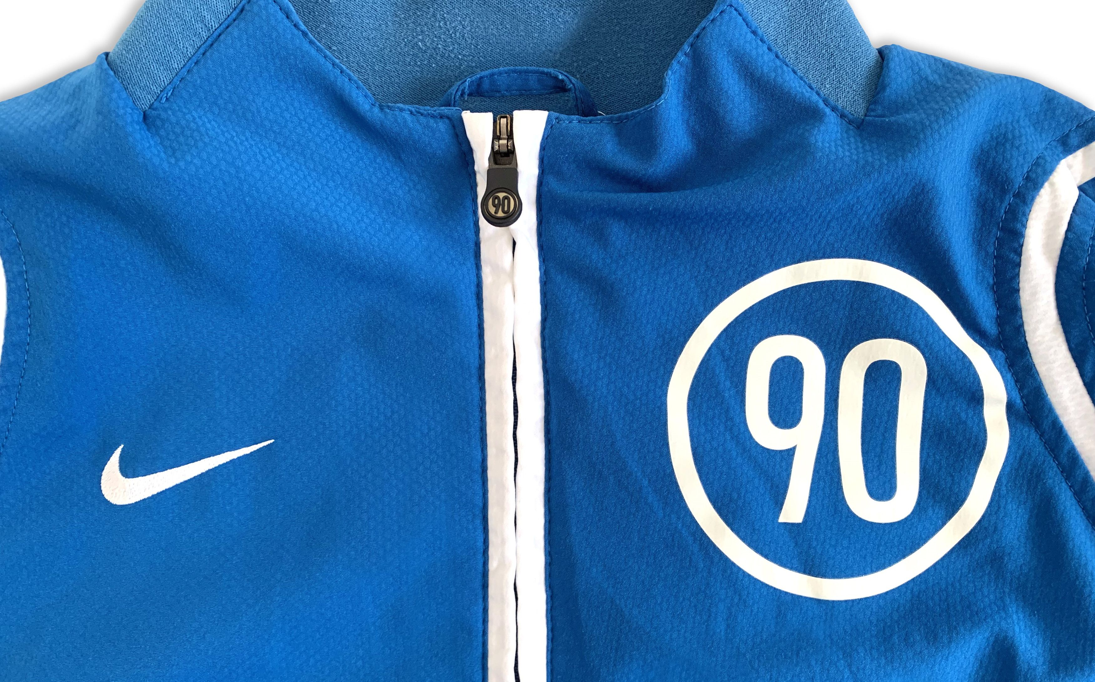 Nike Y2K NIKE Total 90 Windbreaker Jacket Retro Football Soccer Size US S / EU 44-46 / 1 - 4 Thumbnail