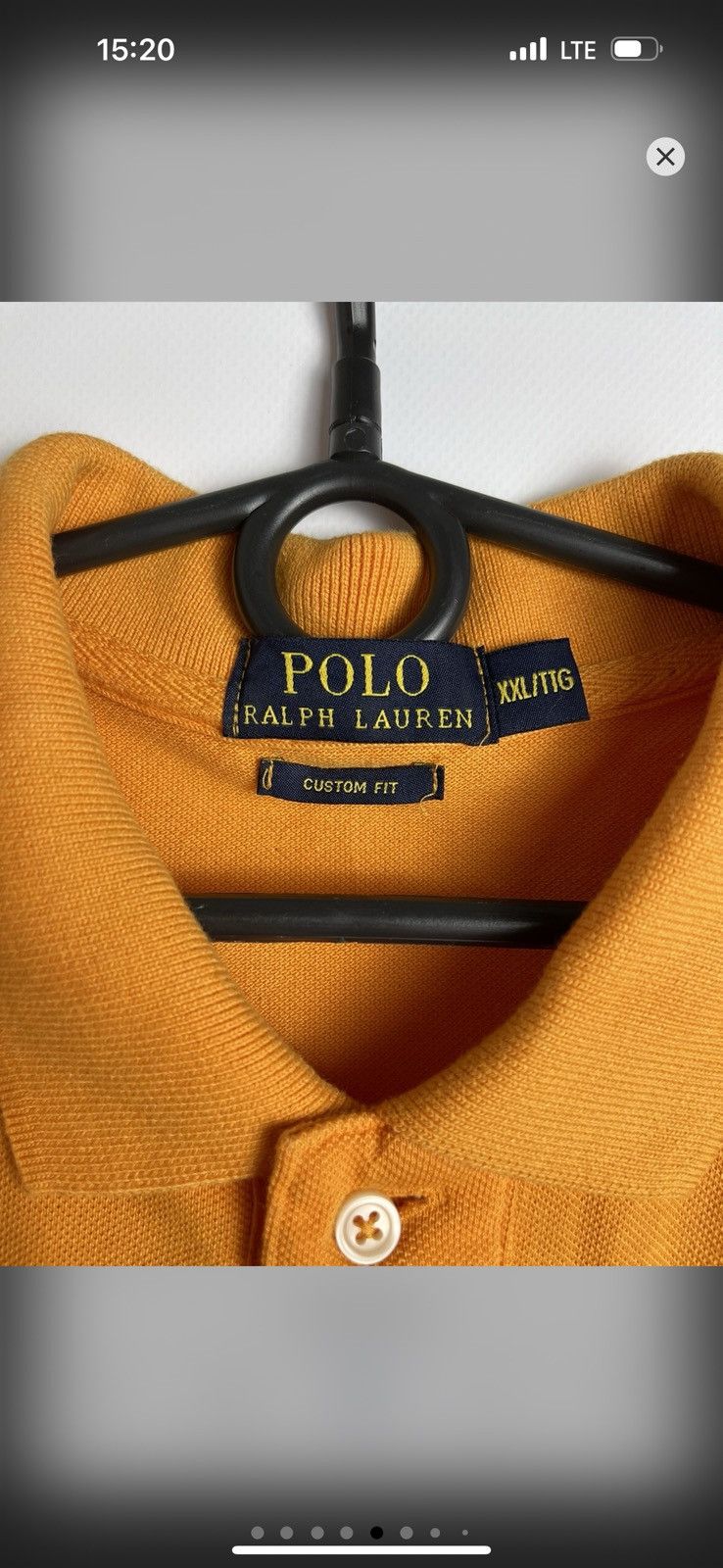 Polo Ralph Lauren × Vintage Vintage polo Ralph Lauren big logo size XL-XXL orange rare Size US XL / EU 56 / 4 - 5 Thumbnail