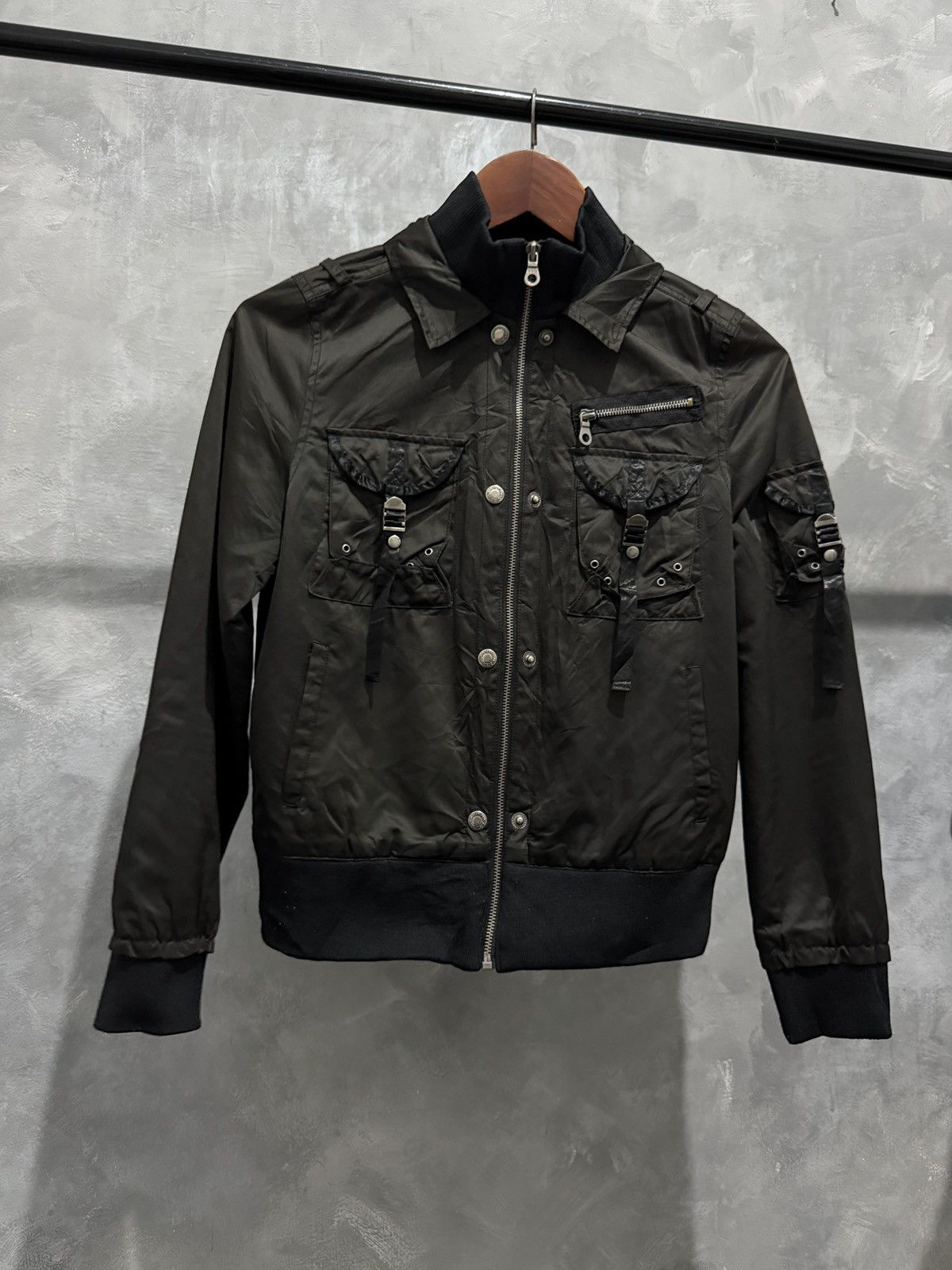 Japanese Brand UGIZ Moto Bomber Bono Avant Garde Jacket LGB Vkei Tornado Size US XS / EU 42 / 0 - 8 Thumbnail