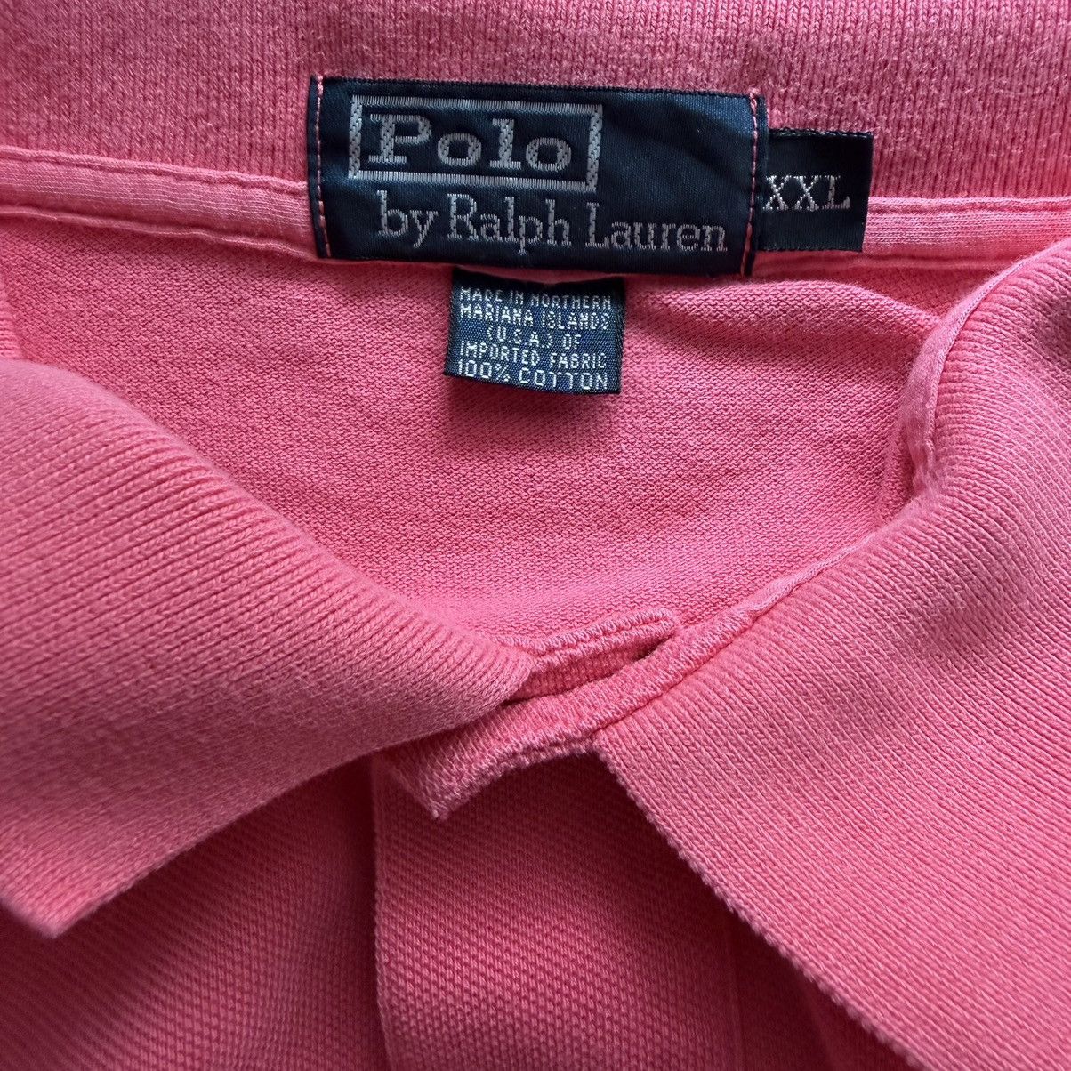 Polo Ralph Lauren Polo Ralph Lauren Polo Shirt Men’s XXL Pink with Blue Pony Size US XXL / EU 58 / 5 - 2 Thumbnail