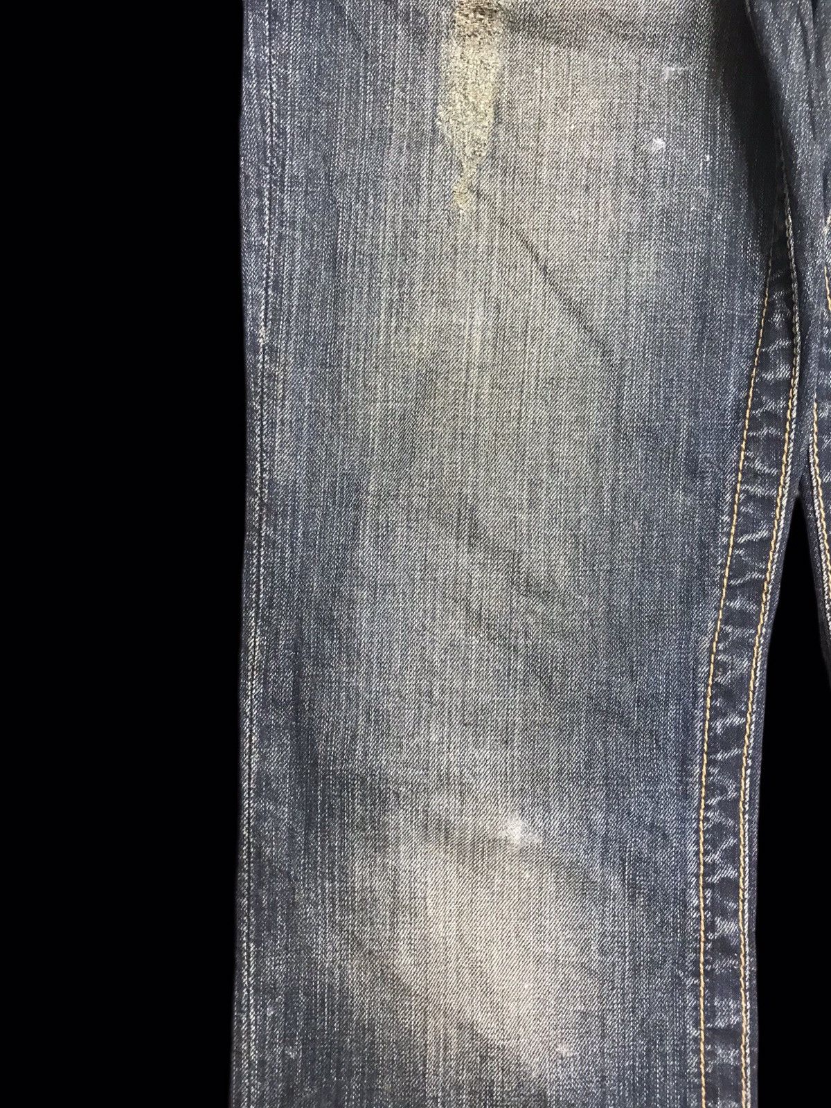 Seditionaries 💥90s Style💥Stitch Rusty Wash Distressed Denim F126 Size US 31 - 6 Thumbnail