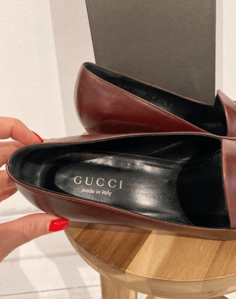 Gucci × Tom Ford × Vintage Gucci Shoes Heels Sandals Tom Ford Leather Vintage Size US 8.5 / IT 38.5 - 3 Thumbnail