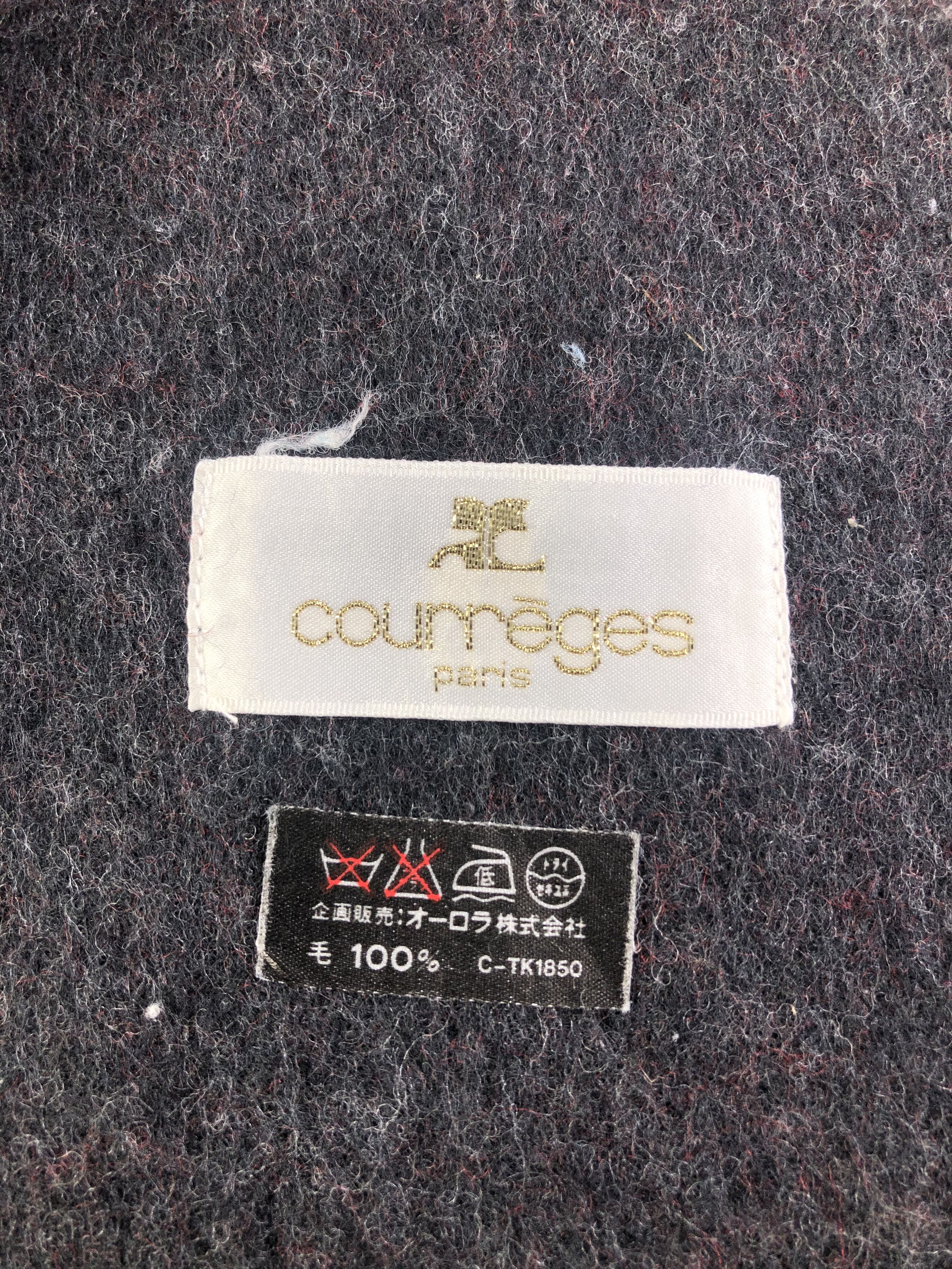 Courreges Courreges Scarf / Muffler / Neckwear Size ONE SIZE - 5 Thumbnail