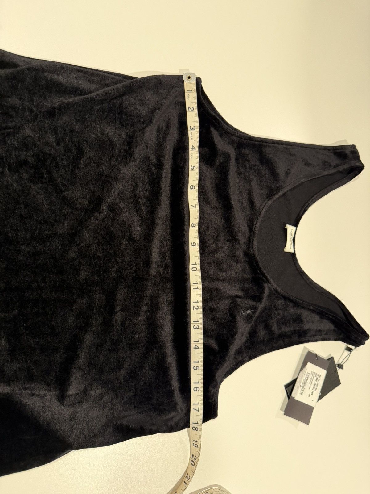 Saint Laurent Paris Saint Laurent men’s velvet tank. XXL. $490 Size US XXL / EU 58 / 5 - 6 Thumbnail