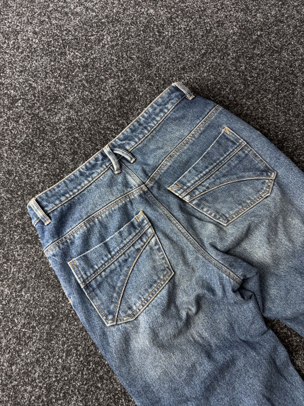 Harley Davidson Vintage Biker Moto Racing Spirit Motors Denim pants jeans Size US 32 / EU 48 - 12 Thumbnail
