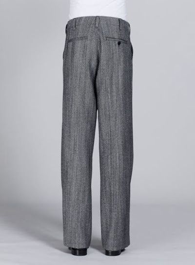 Marni o1w1db10125 Creased Tailored Trousers in Grey Size US 34 / EU 50 - 2 Thumbnail