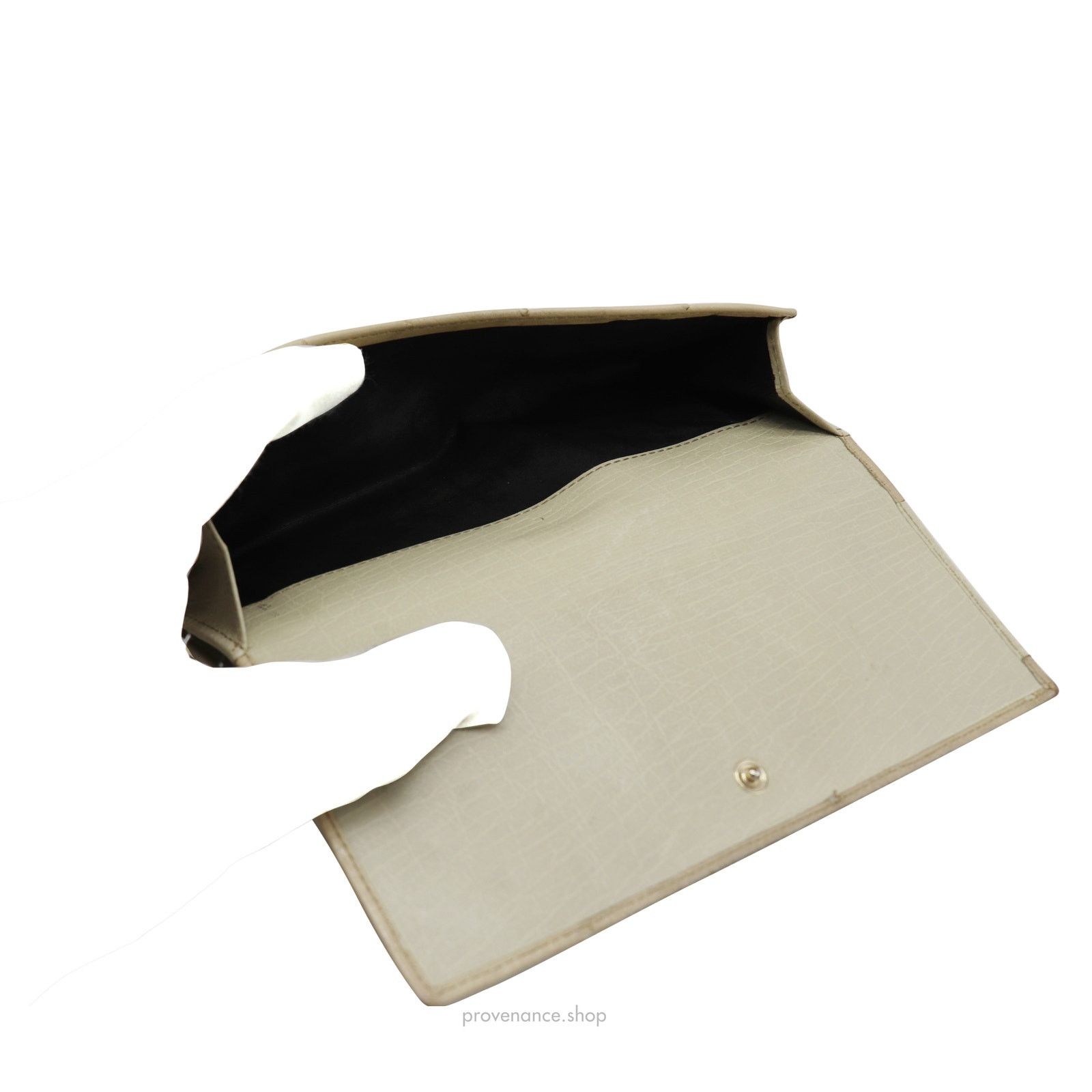Gucci 🔴 Gucci Horsebit Long Wallet - Ivory Ostrich Leather Size ONE SIZE - 10 Thumbnail