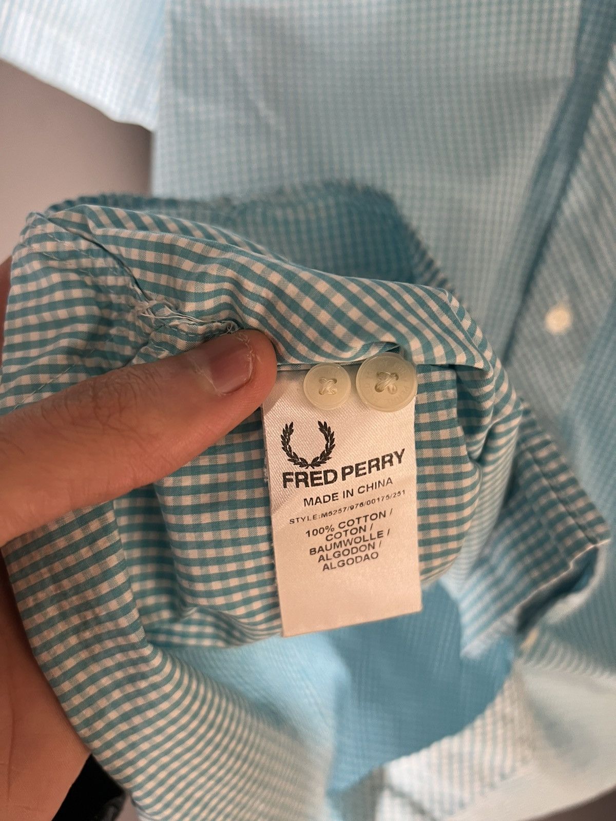 Fred Perry VINTAGE FRED PERRY CLASSIC DESIGNER SHIRT CASUAL DELUX Y2K Size US L / EU 52-54 / 3 - 6 Thumbnail