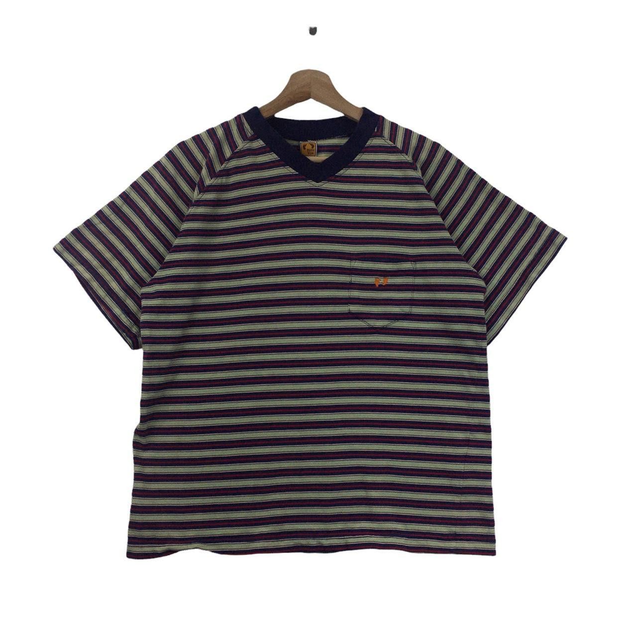 Hang Ten Vtg 80’ HANG TEN SURFING Hawaii Striped Tee Shirt Size US L / EU 52-54 / 3 - 1 Thumbnail