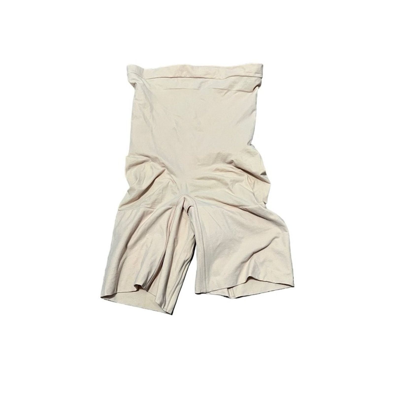 Spanx Spanx High Waist Spandex Shorts 2745 Womens 2X Nude Size ONE SIZE - 1 Thumbnail