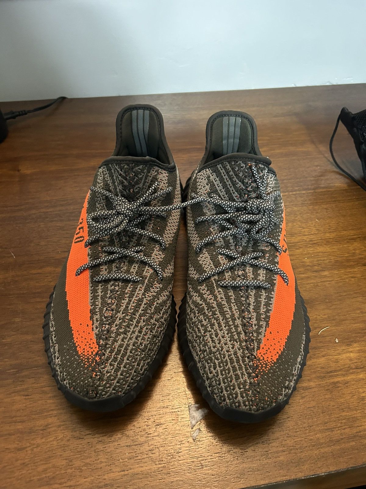 Yeezy Yeezy Boost 350 V2 orange grey trainers Size US 13 / EU 46 - 2 Thumbnail