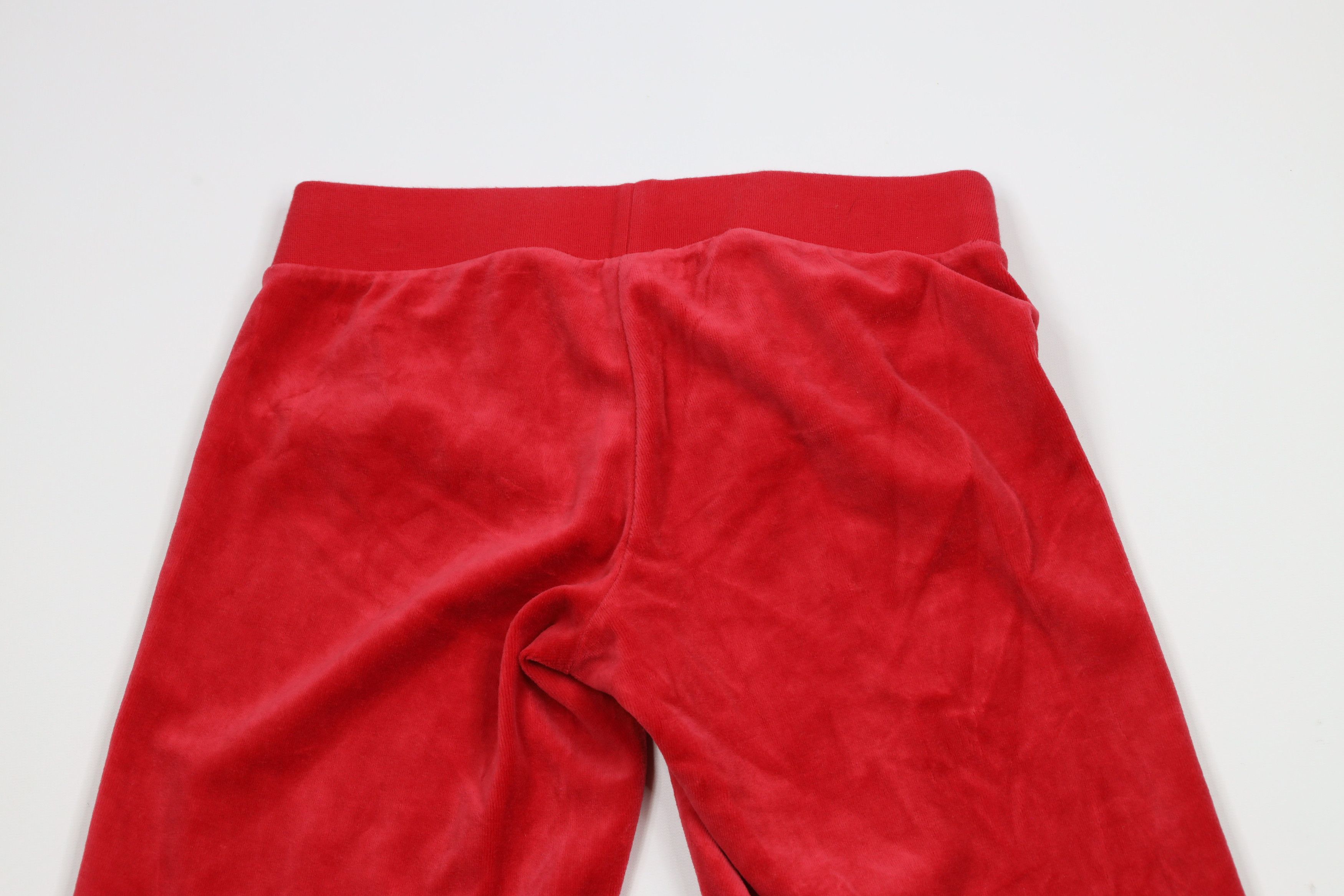 Juicy Couture × Vintage Vintage 90s Y2K Juicy Couture Flared Terry Cloth Sweatpants Size 26" / US 2 / IT 38 - 10 Thumbnail