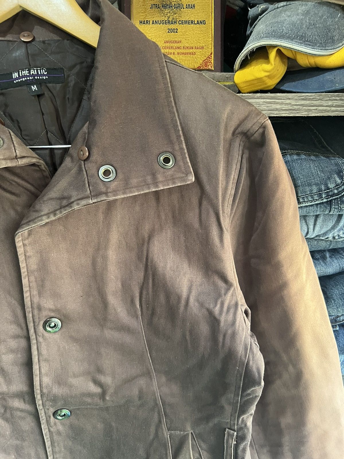 In The Attic 🔥Vintage Sun Faded In The Attic Button Jacket Size US S / EU 44-46 / 1 - 6 Thumbnail