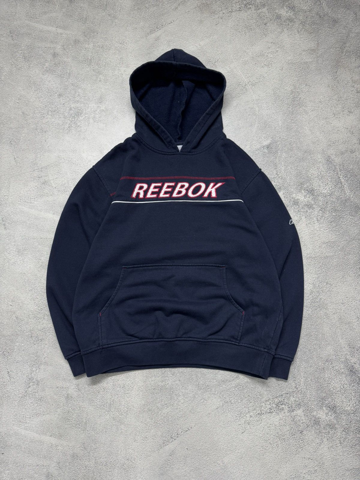 Reebok Vintage Reebok Big Logo Hoodie Size US M / EU 48-50 / 2 - 4 Thumbnail