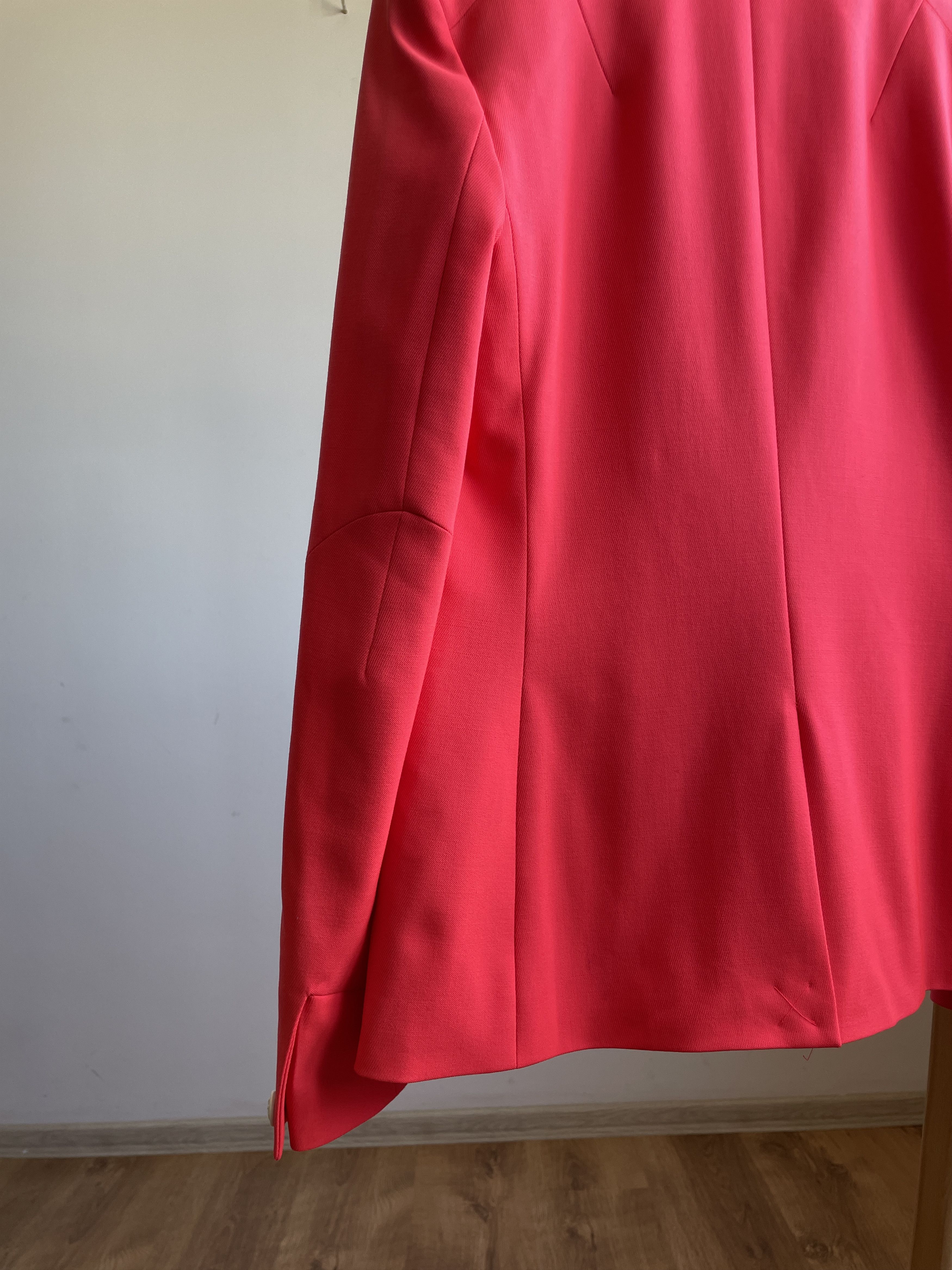 Rag & Bone Rag & Bone Womens Bright Pink Lexington Twill Blazer Size M / US 6-8 / IT 42-44 - 5 Thumbnail