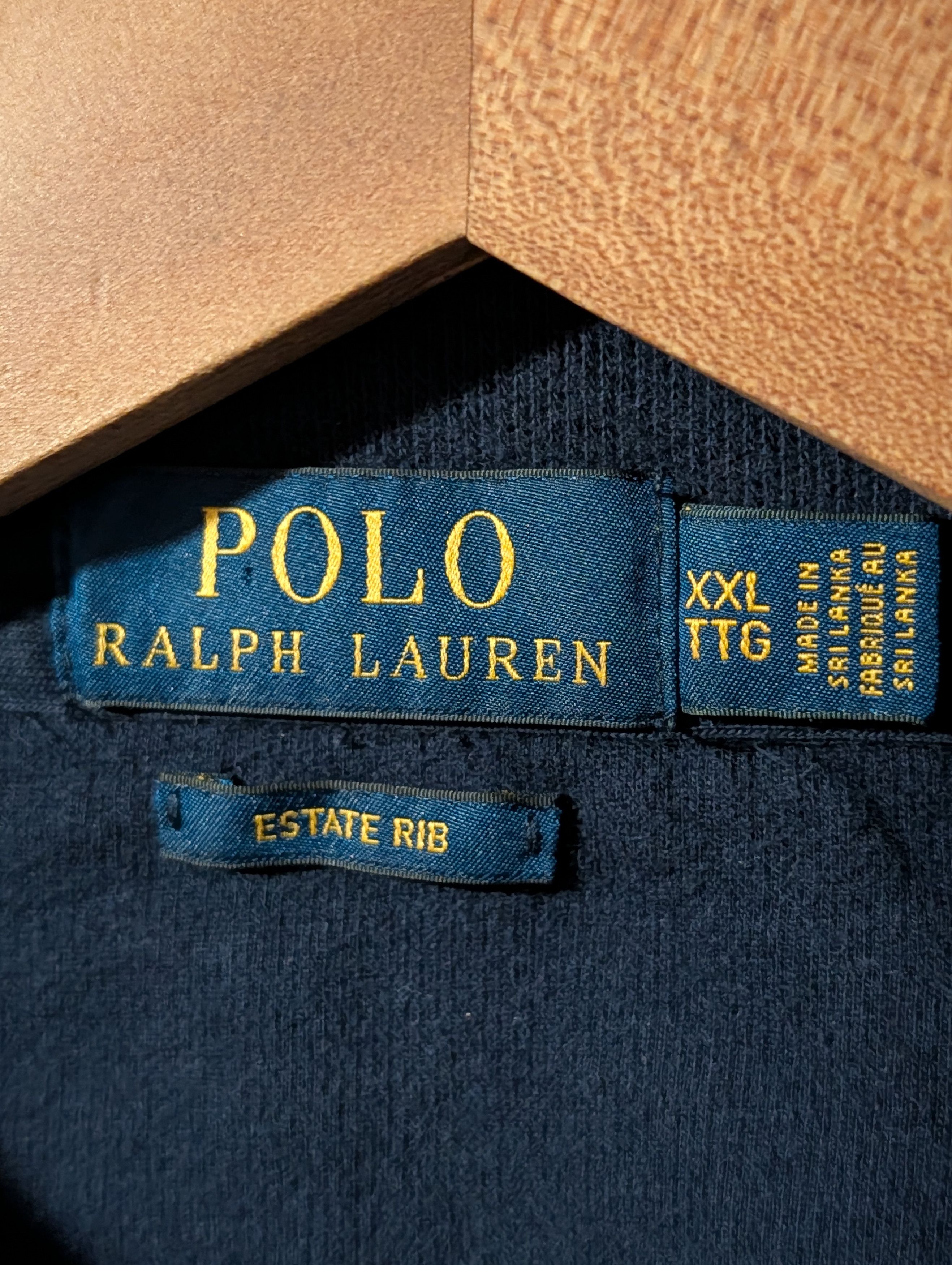 Polo Ralph Lauren Polo Ralph Lauren Estate Rib 1/4 Sweater Pullover Flesh Pony Size US XXL / EU 58 / 5 - 3 Thumbnail