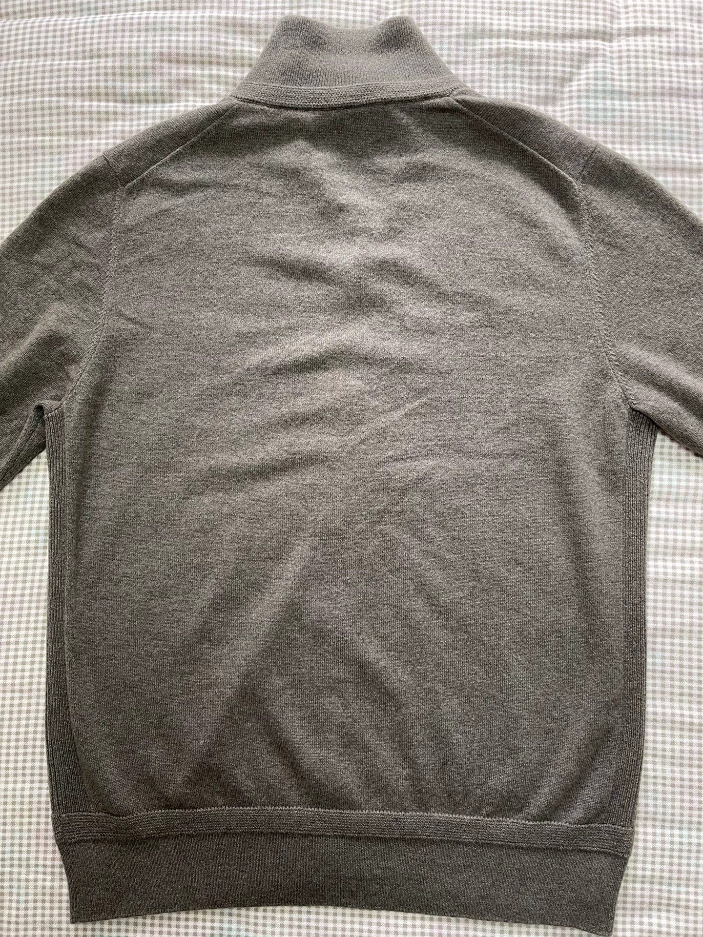 Louis Vuitton Louis Vuitton 100% Cashmere Cardigan Gray XL Men's Size US XL / EU 56 / 4 - 2 Thumbnail