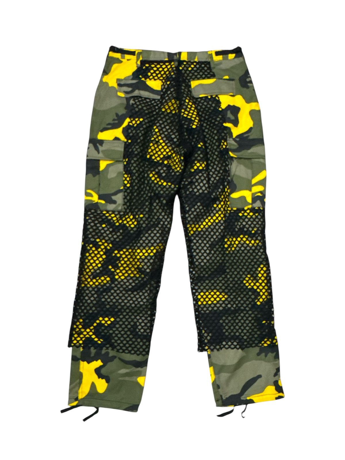 Japanese Brand BIONIC MAN NETTING MULTIPOCKETS CARGO PANTS Size US 34 / EU 50 - 2 Thumbnail