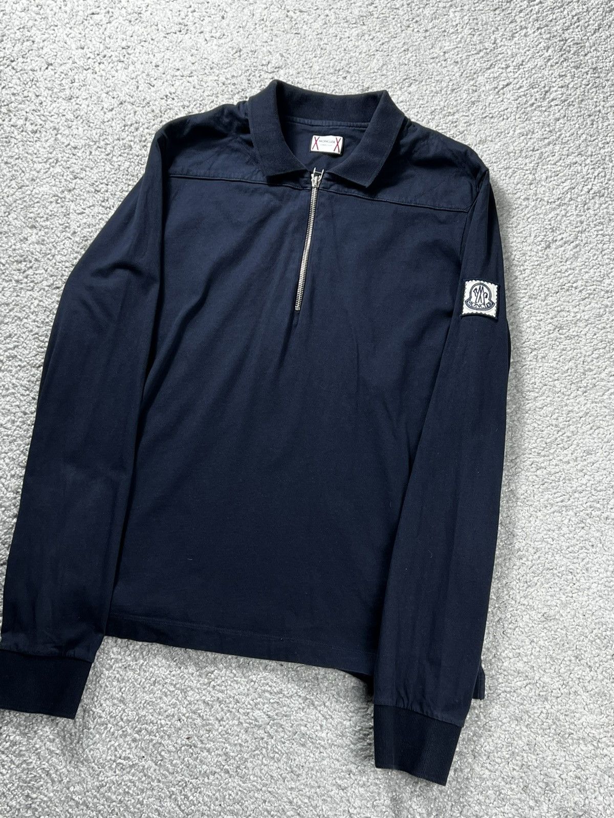 Moncler Gamme Bleu Moncler Gamme Bleu Blue Longsleeve Size M Size US M / EU 48-50 / 2 - 2 Thumbnail