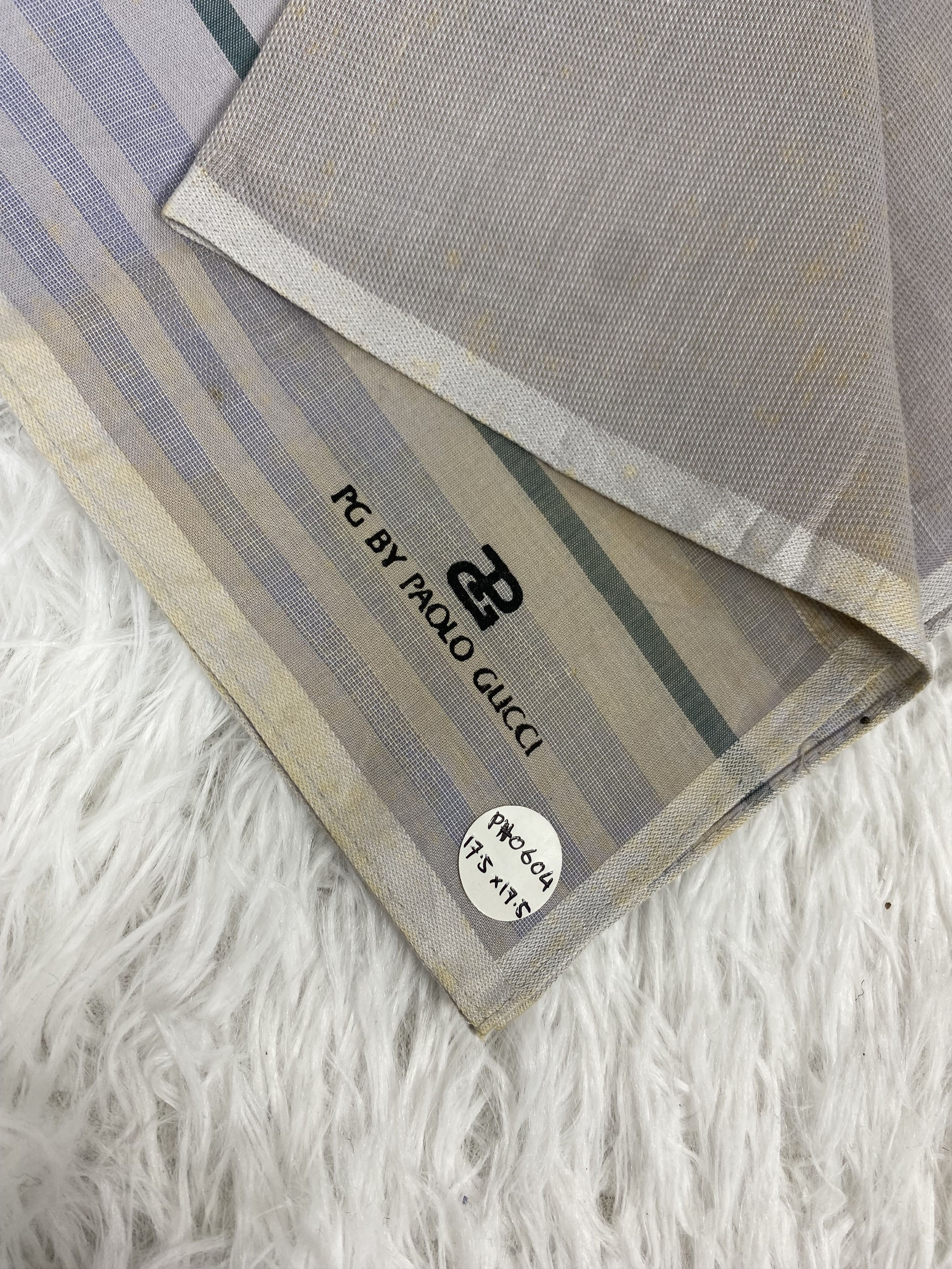 Paolo Gucci Vintage Paolo Gucci Handkerchief Neckerchief PH0604 Size ONE SIZE - 2 Thumbnail