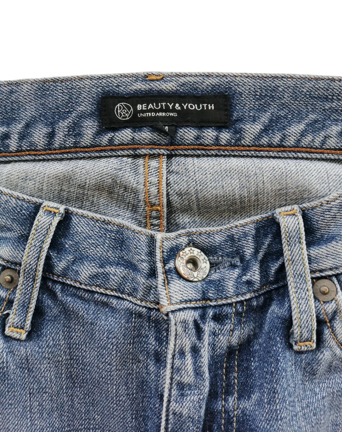 BEAUTY&YOUTH Japanese Brand Beauty Youth United Arrows Denim Jeans Size US 31 - 7 Thumbnail
