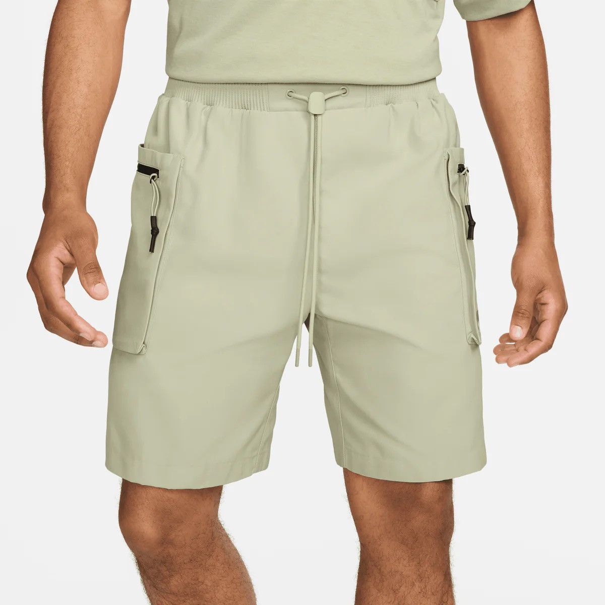 Nike Nike Sportswear Tech Pack Green Woven Utility Shorts M Size US 33 - 1 Thumbnail