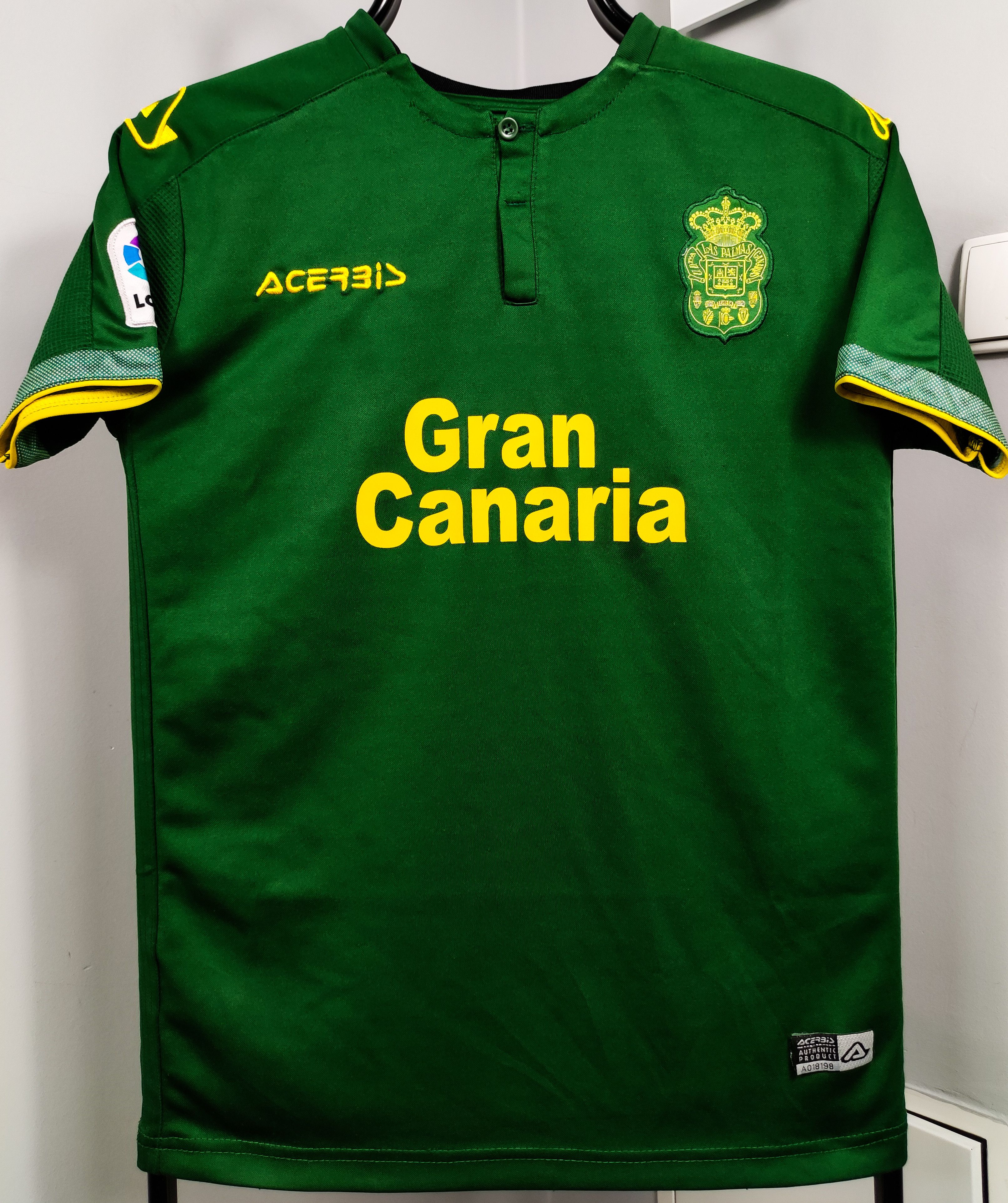 Other UD Las Palmas 2018 2019 Away Acerbic Shirt Kit Jersey Spain Size US S / EU 44-46 / 1 - 1 Thumbnail